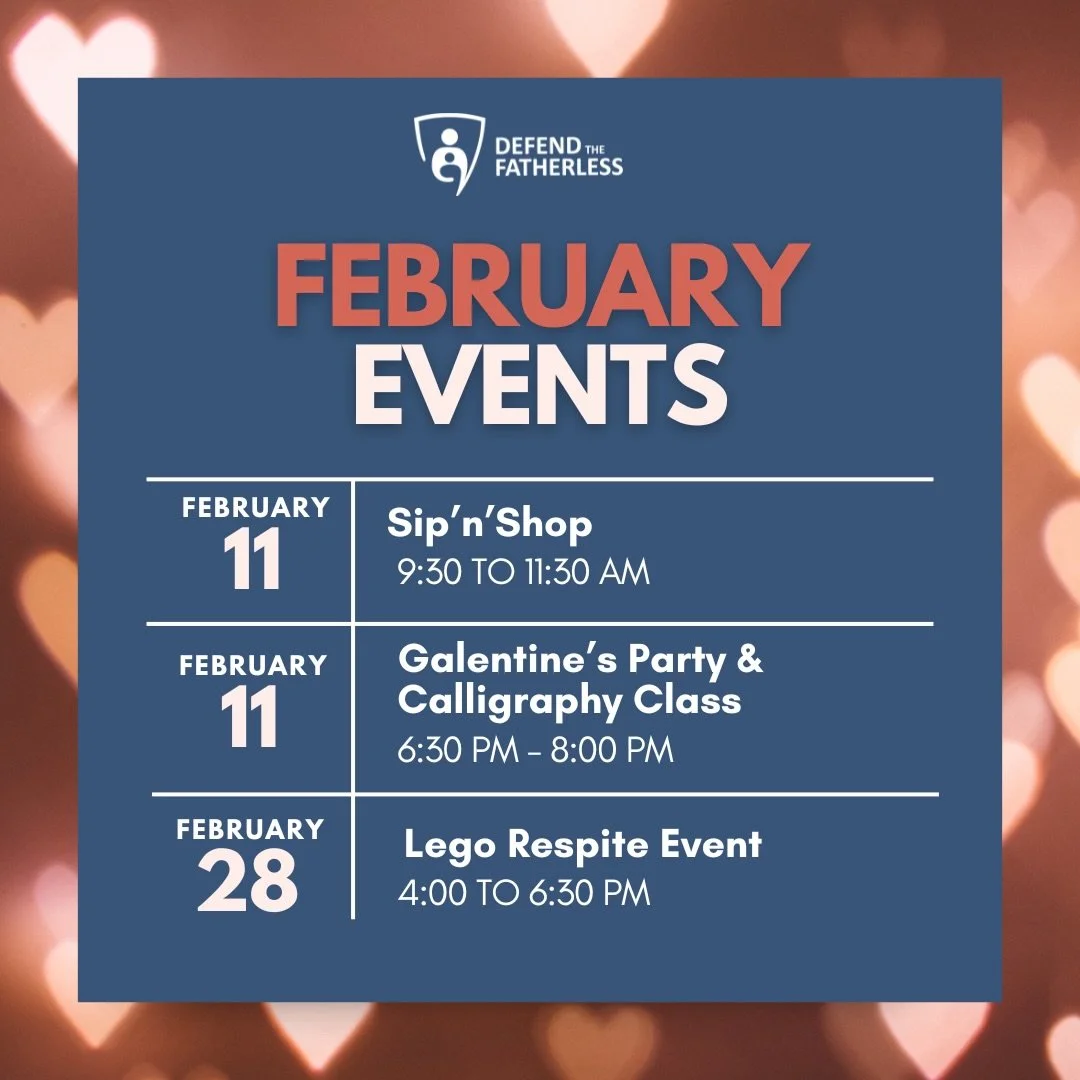 Defend families, don&rsquo;t miss out on this month&rsquo;s events!