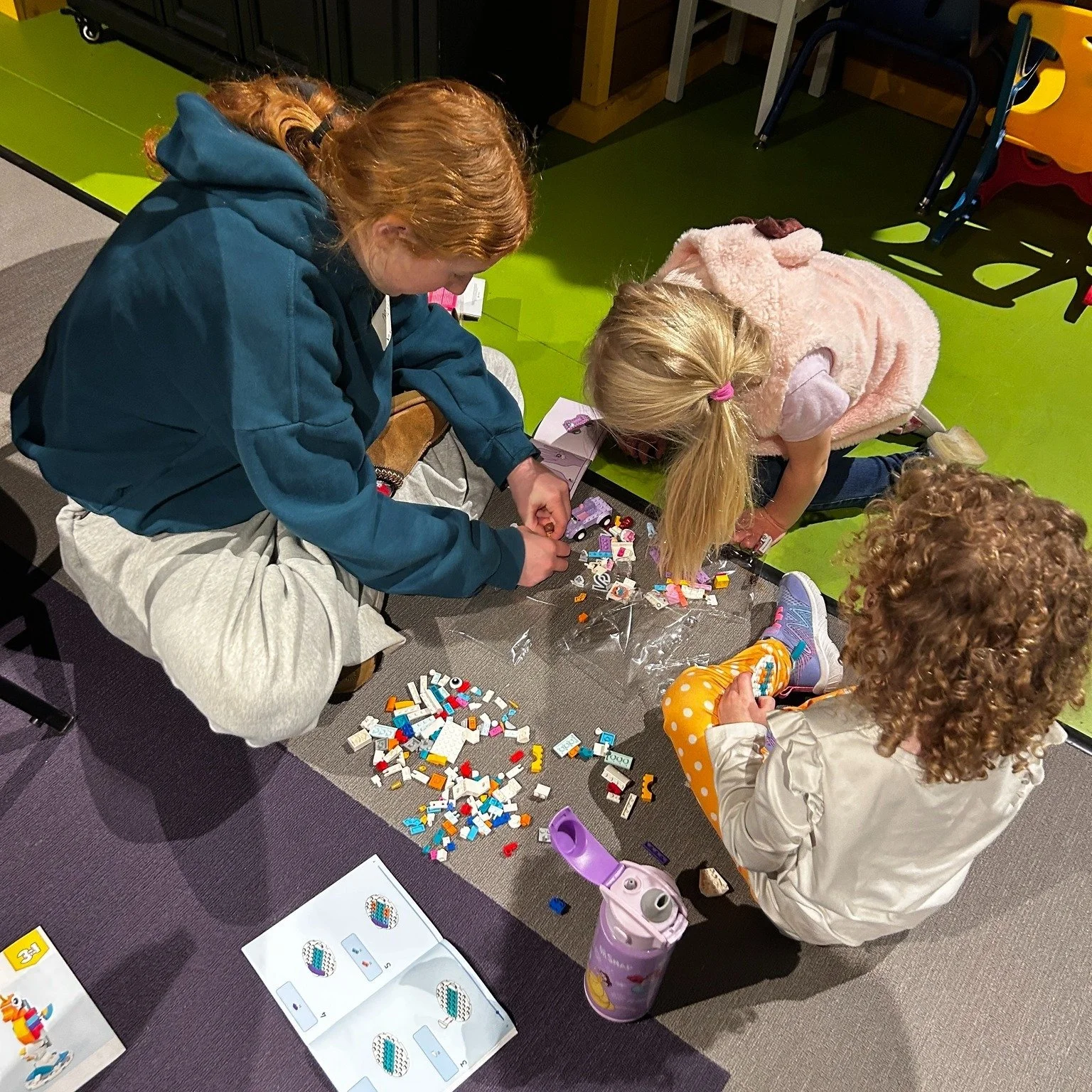 This weekend was busy busy. Over 70 kids joined us for Lego Respite Night! Each child was paired with a buddy and got to spend the evening soaking up one-on-one attention from incredible volunteers. They built their own Lego creations, enjoyed dinner