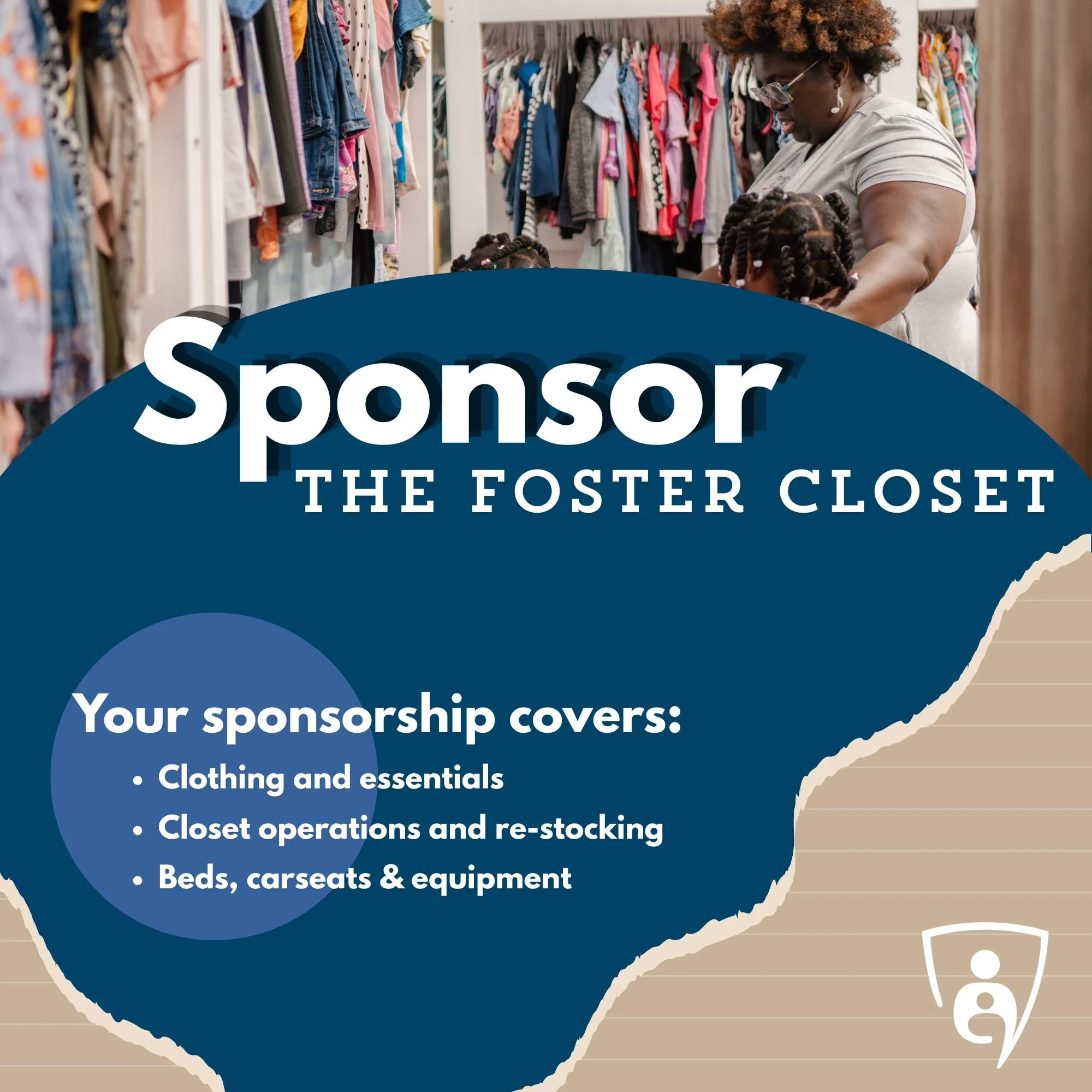 Only FOUR Closet Champion spots remain for this year 🤍

We have been so encouraged by the individuals, families, businesses, and groups who have already stepped in to sponsor the Foster Closet this year&mdash;and now only 4 months are still availabl