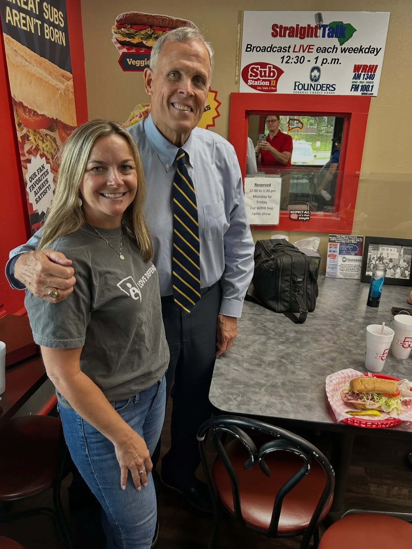 Today, our Executive Director, Caitlin, got to go on WRHI radio for Straight Talk with Manning Kimmel  and talk about her personal story with adoption as well as how Defend came to be. 🎙️What a fun way to get our mission out to York County! Thank yo