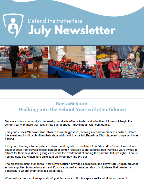 JULY 2026 NEWSLETTER
