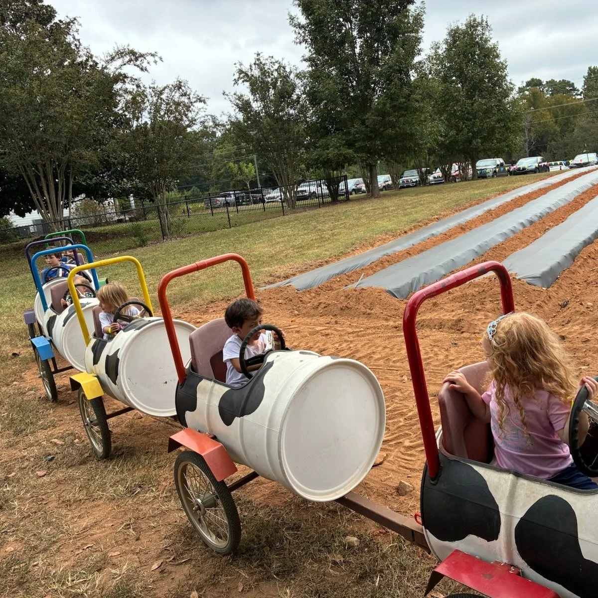 We had an amazing day at @cherryplacefarm this month! Almost 100 members of our Defend community came out to enjoy the fall festivities including hayrides, petting and feeding the animals, corn mazes, and barnyard games. Beautiful and simple moments 