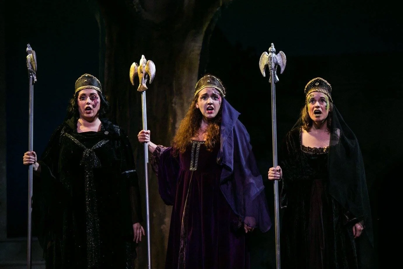 Erste Dame in Die Zauberflöte at Asheville Lyric Opera.
Photo courtesy of ALO.