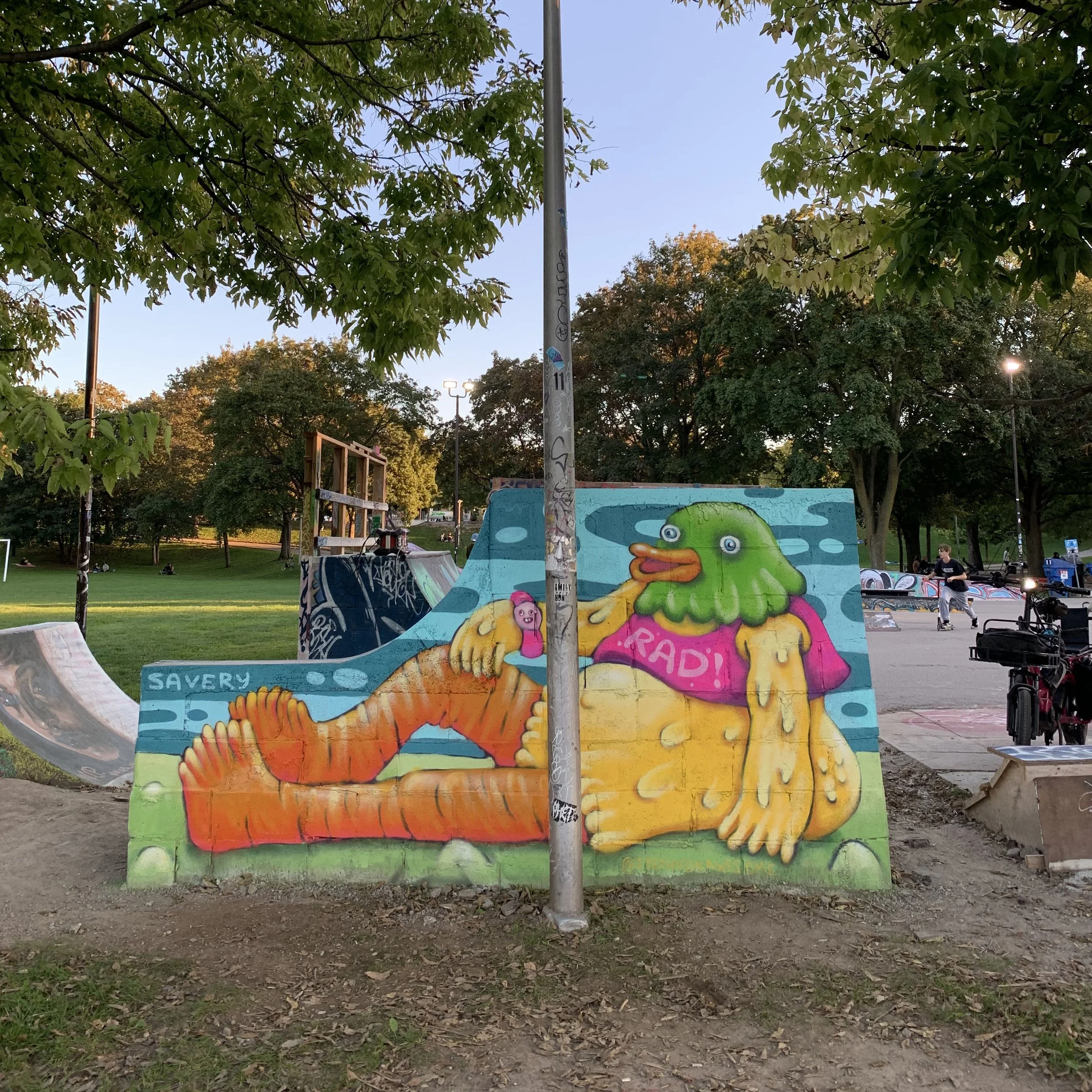 Rad Duck, Christie Pits Park, Toronto, 2025