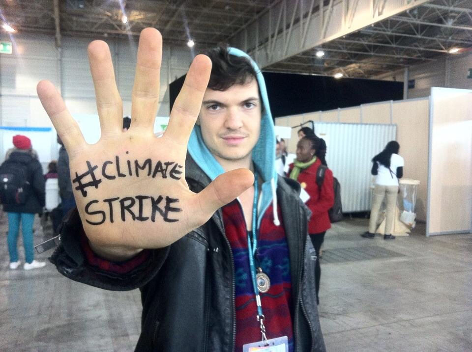 I met the global organizers of the Climate Strike - on November 30th, students are walking out of school to demand leaders act on climate change, and demonstrate that we are leaders now creating solutions in our community!
