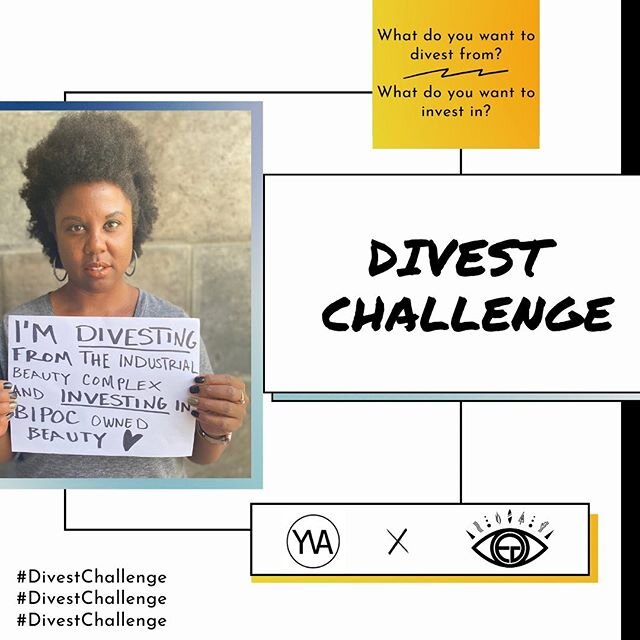 We are shifting our divestment campaign to align more closely with the Black Lives Matter movement. In this second wave of social media posts, we are asking our partners and allies to post about anything they feel they want to divest from, whether th