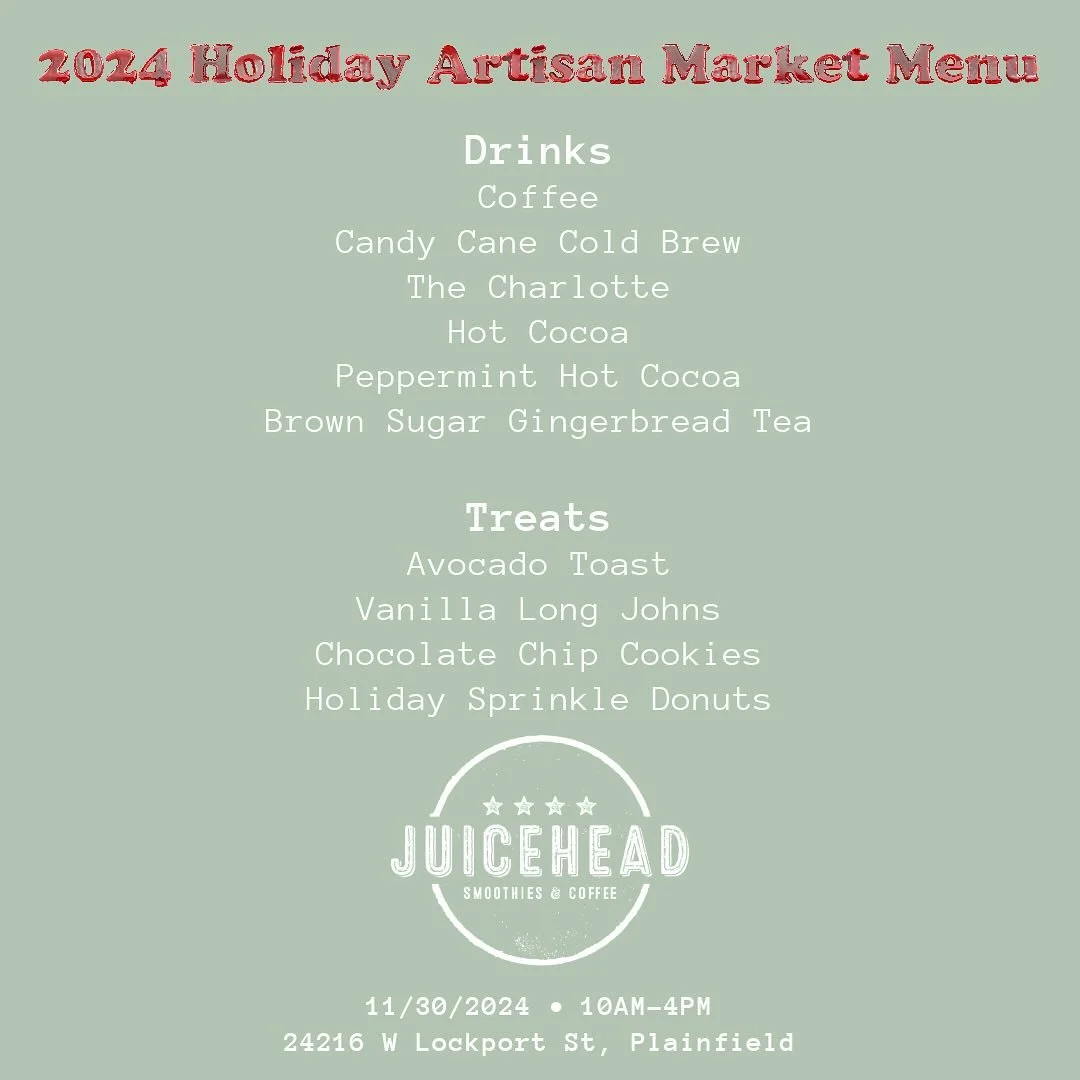 We&rsquo;ll be back again this year at the Holiday Artisan Market @sanctuaryeventsplainfield! Come see us Saturday November 30th, 10am-4pm.
&bull;
That day is also small business Saturday! Don&rsquo;t miss out on this opportunity to support tons of l