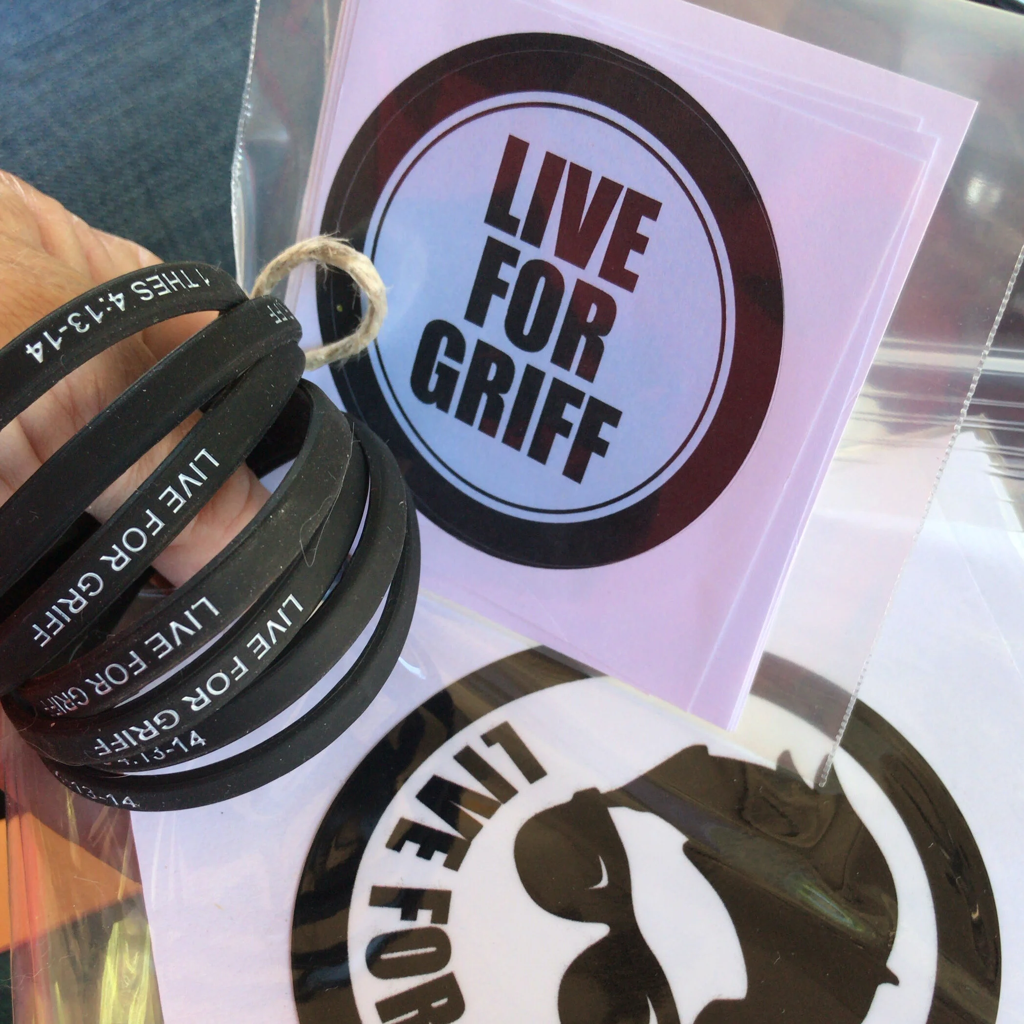 LiveforGriff • Bracelet + Sticker