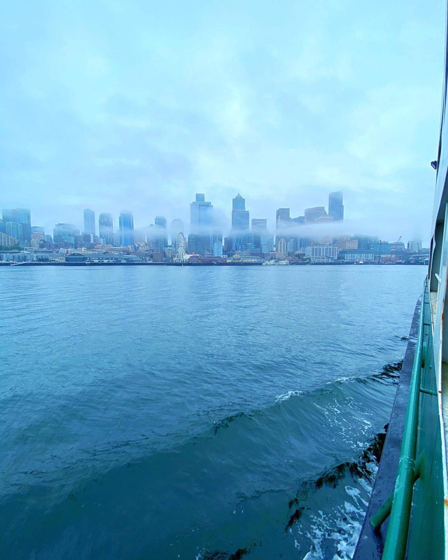 In the fog. 

#favecity