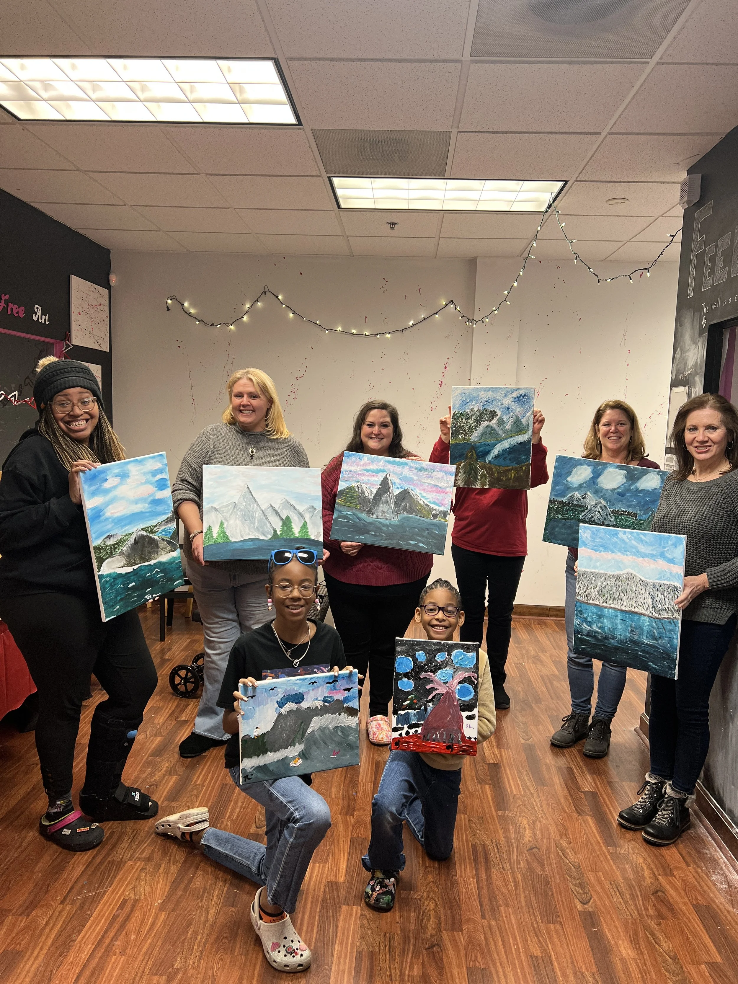 "Happy Accidents" Painting Challenge