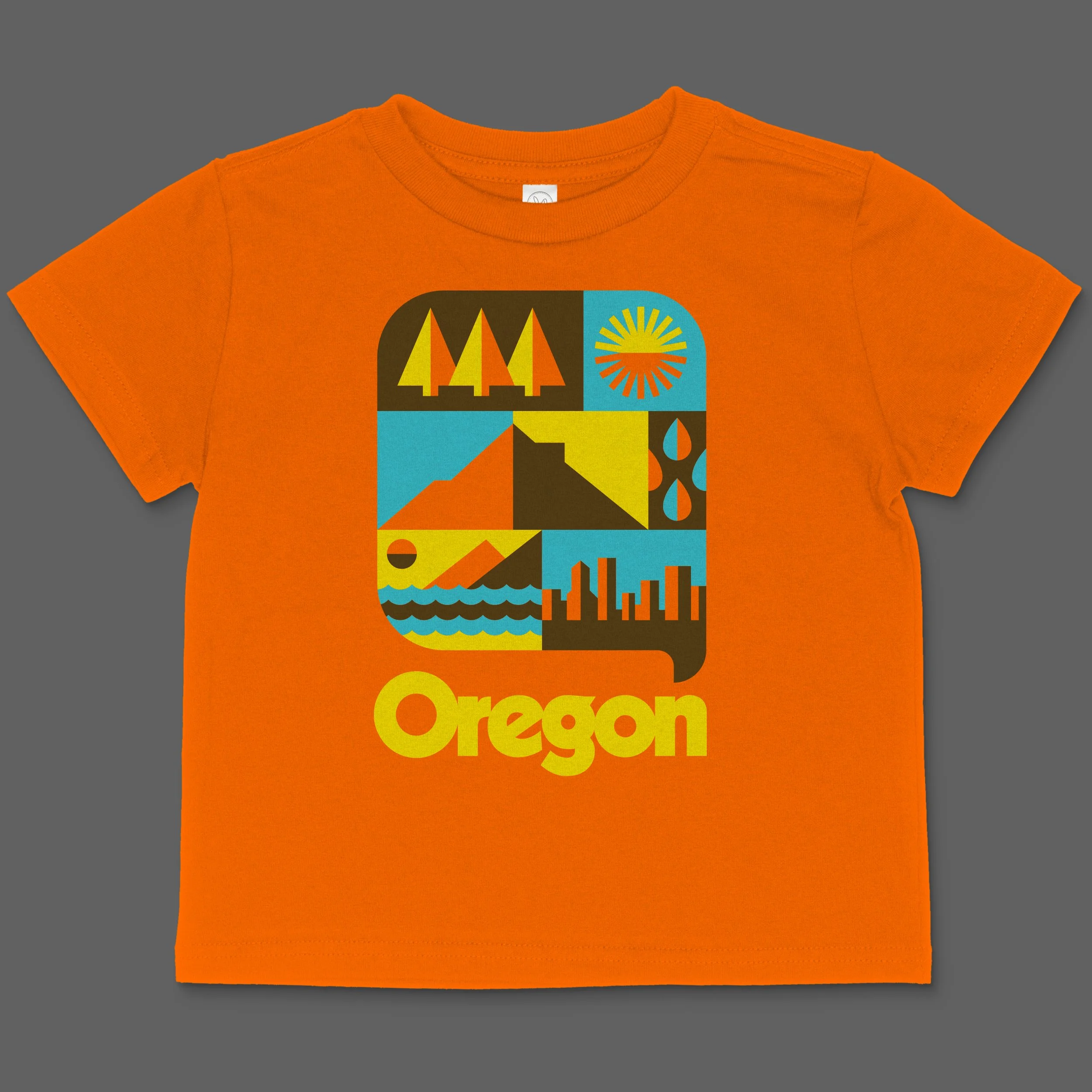 DDC-129 “Oregon Report - Orange” Kids Torso Cover