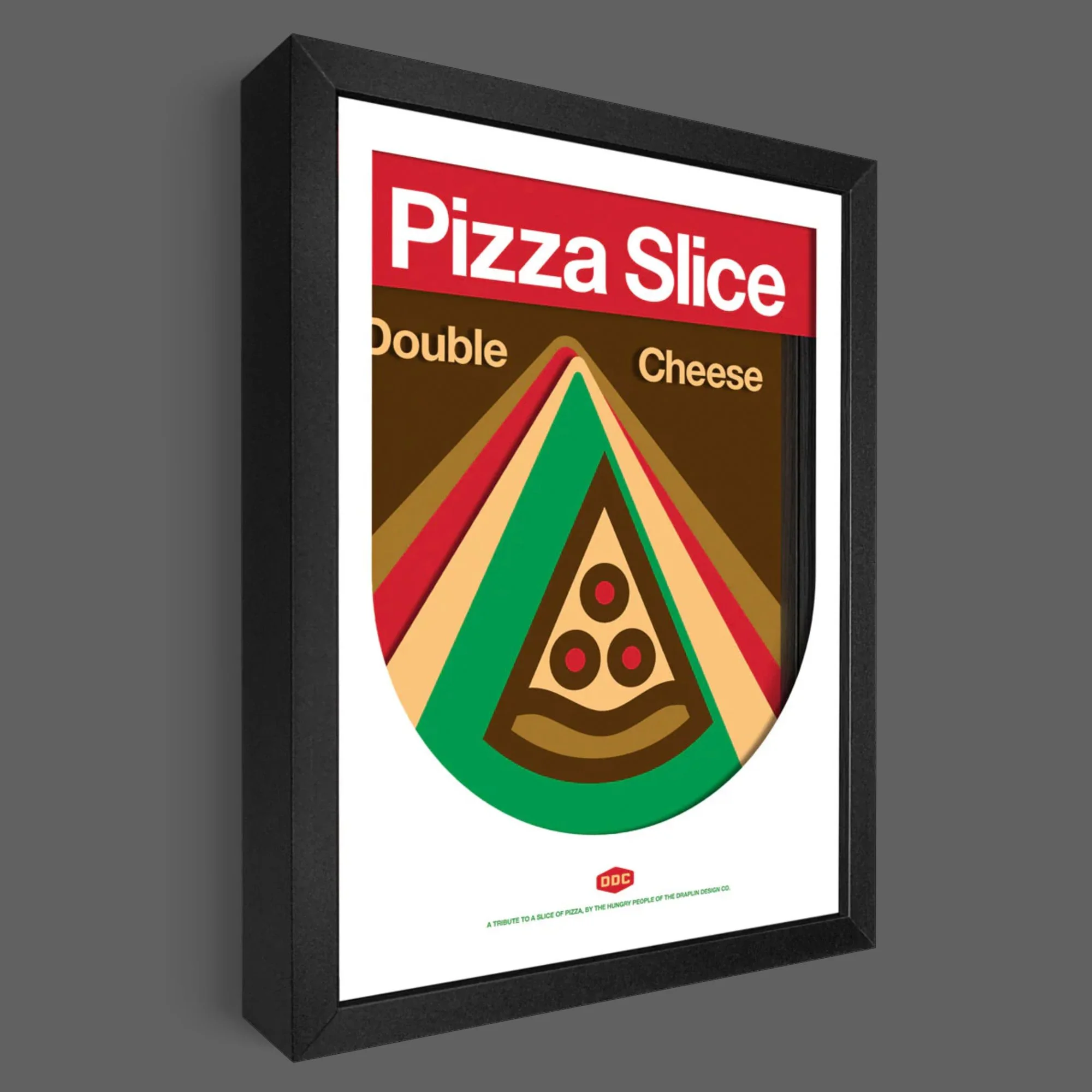 DDC-244 Artovision × DDC “Pizza Slice” Shadowbox