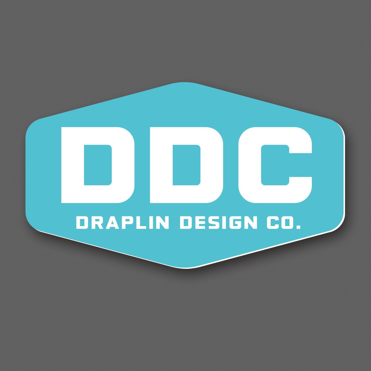 DDC-002 “DDC Logo - Turquoise” Decal