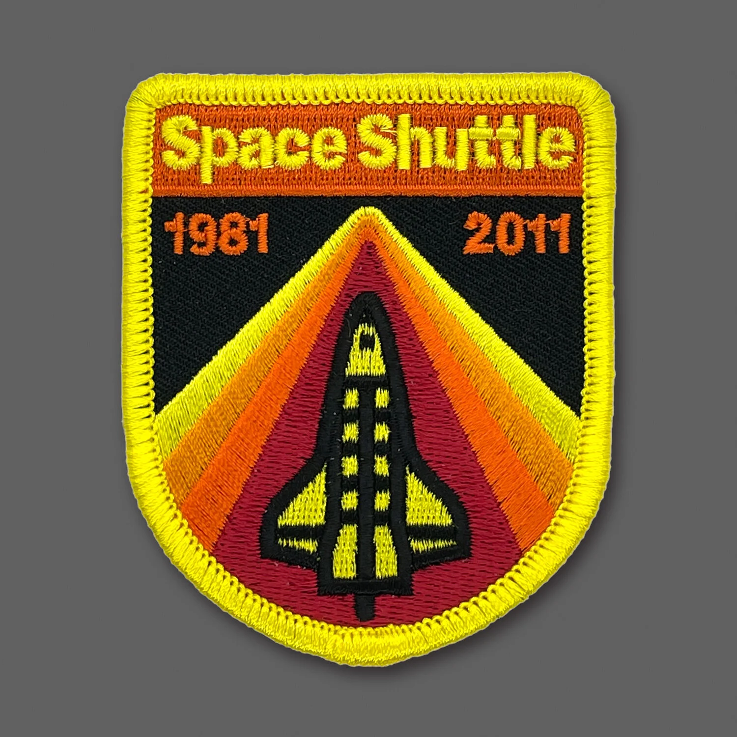 DDC-090 “Space Shuttle - Nighttime Re-Entry” Souvenir Patch