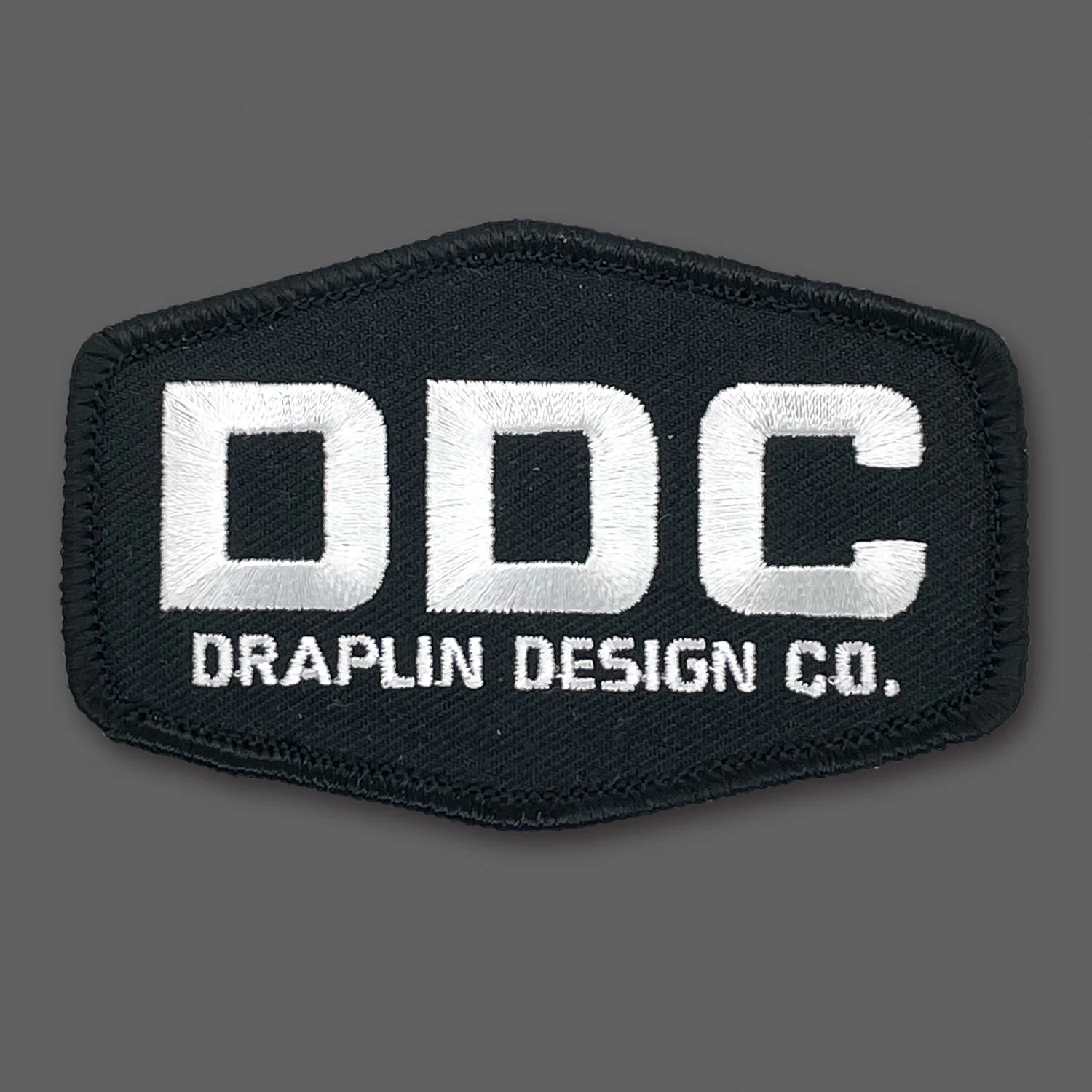 DDC-002 “DDC Logo - Black/White” Souvenir Patch