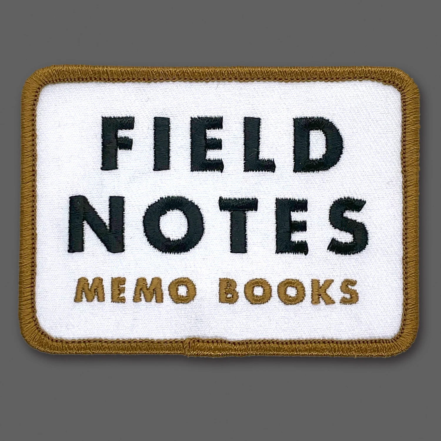 DDC-227 “Field Notes” White Souvenir Patch