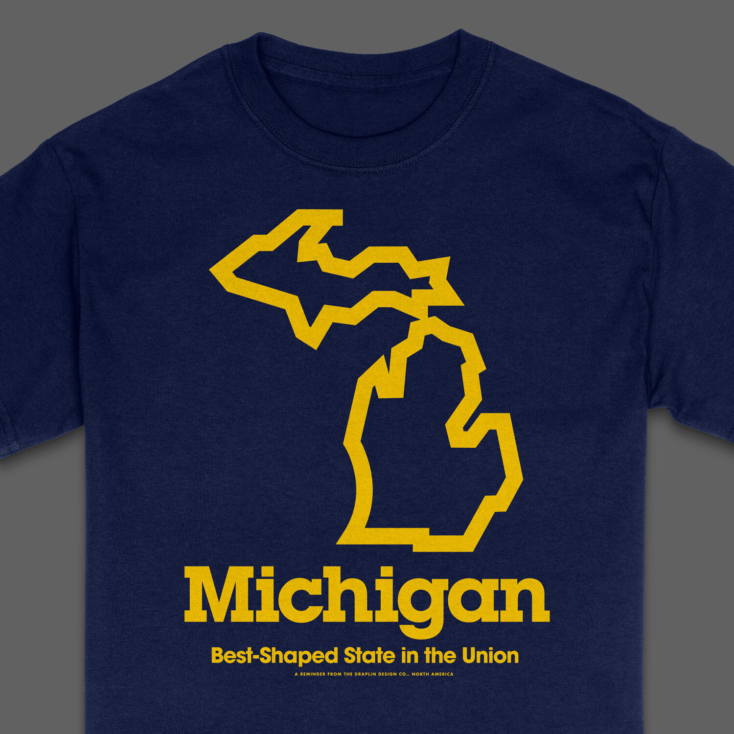 DDC-025 “Thick Lines Michigan - Bo Schembechler Blue” Torso Cover