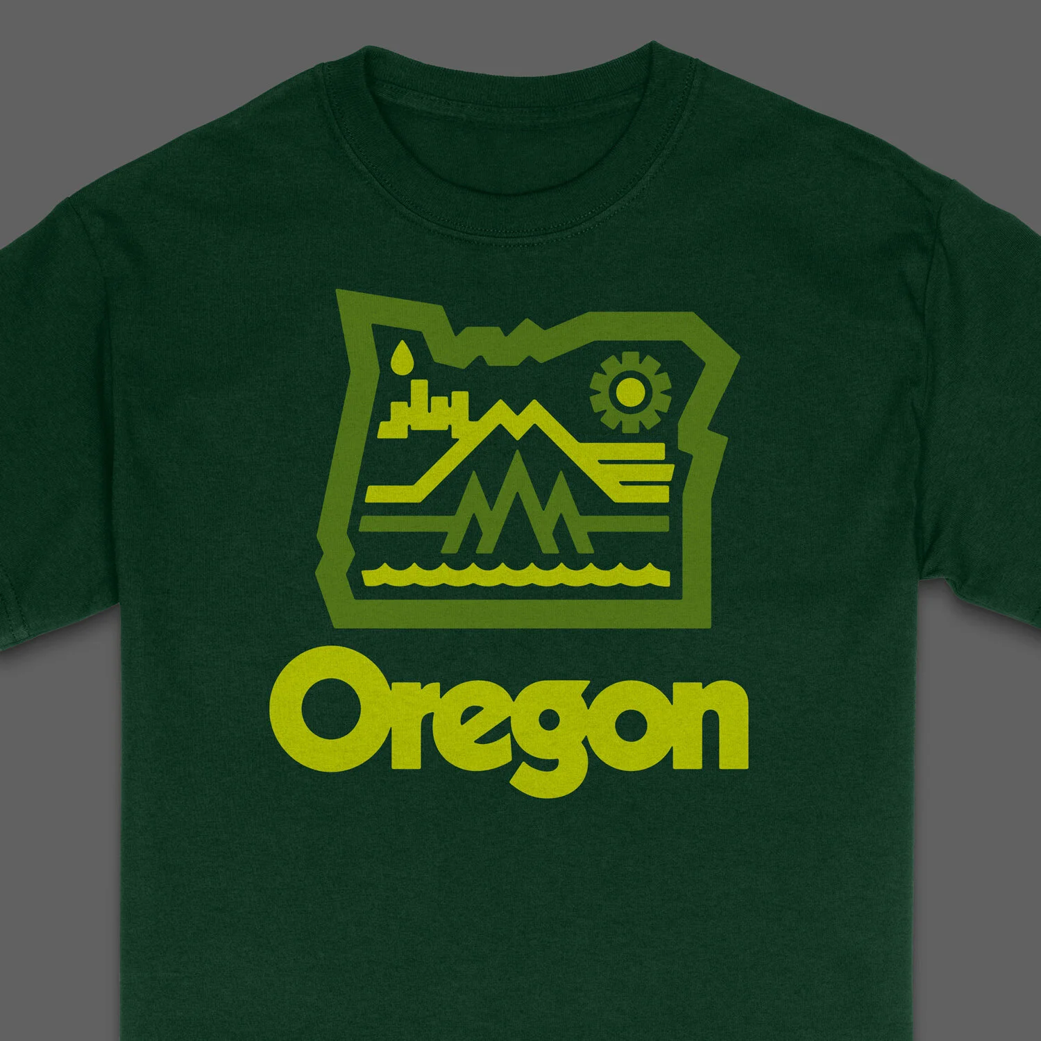 DDC-081 “Oregon, Oh Yeah - Old Growth Green” Torso Cover