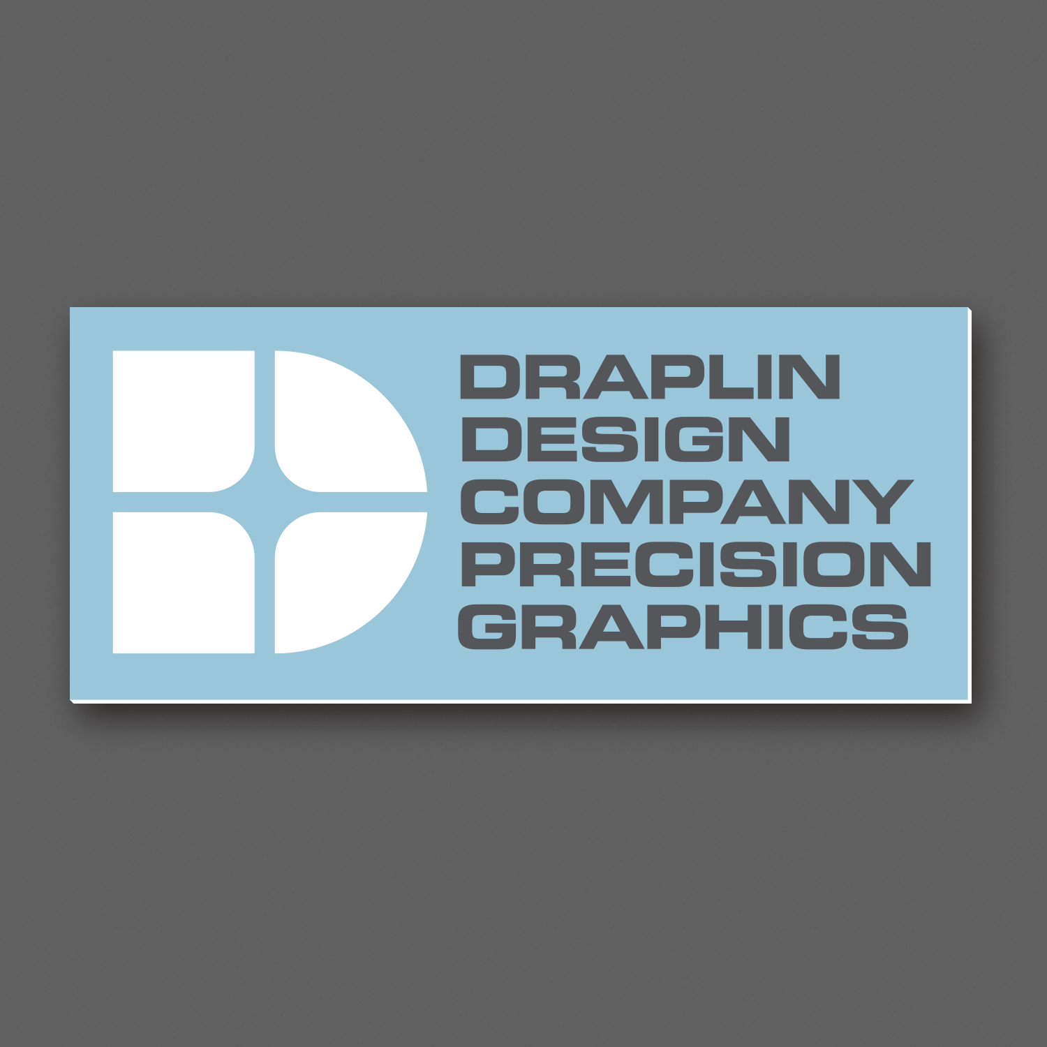DDC-122 “DDC Precision Graphics” Decal