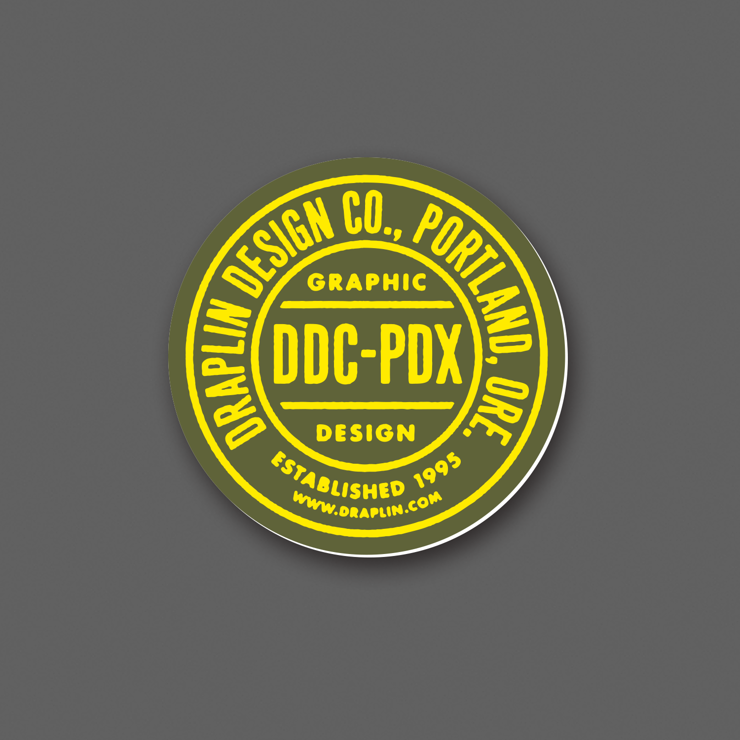 DDC-005 “DDC-PDX - Olive” Decal