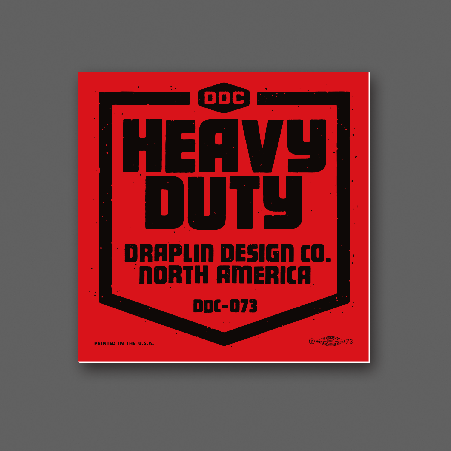 DDC-073 “Heavy Duty” Decal