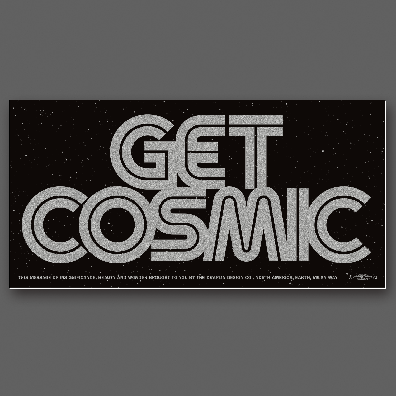 DDC-124 “Get Cosmic - Rectangle” Decal