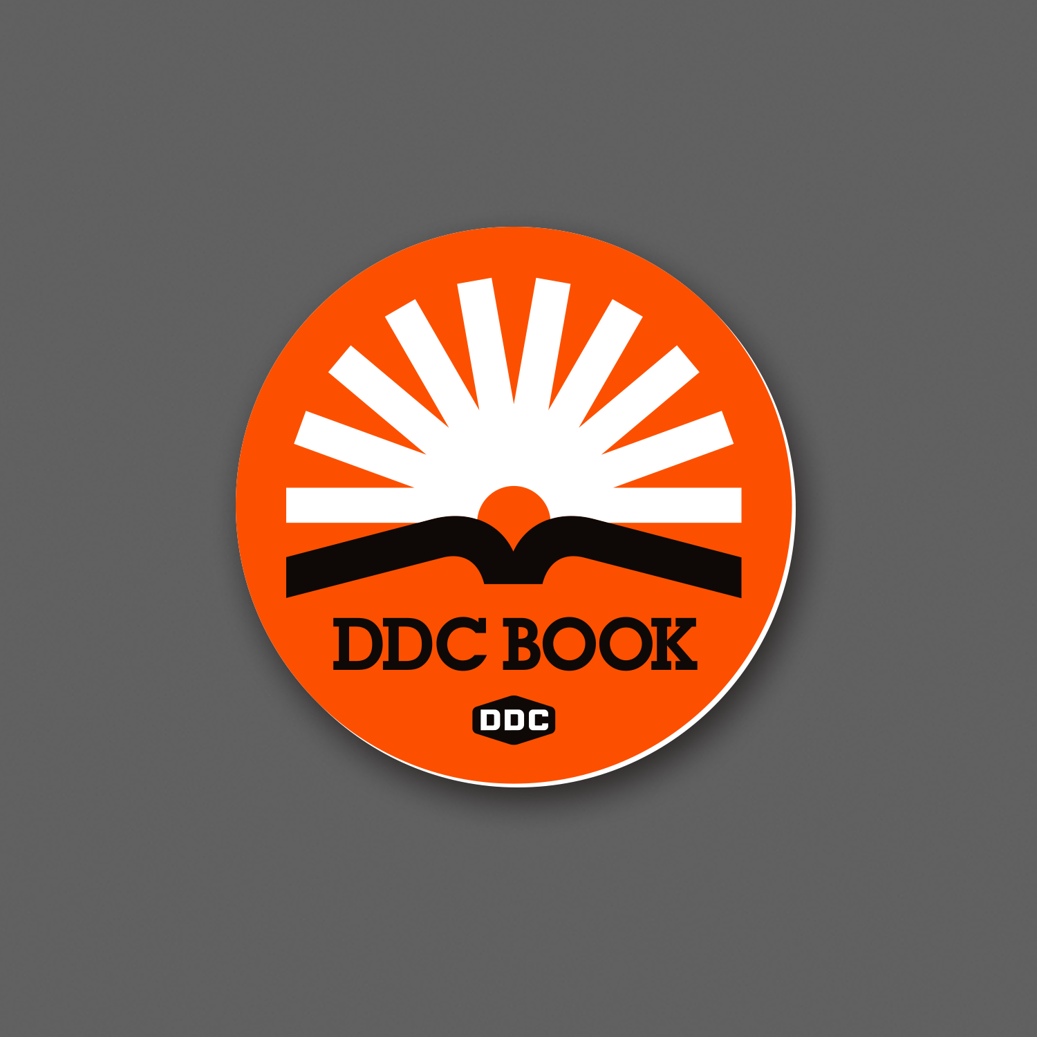 DDC-164 “DDC Book EEEK” Decal