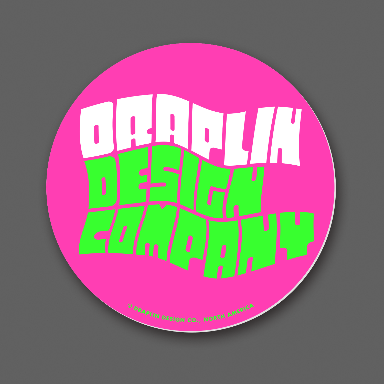 DDC-226 “Sabbath Draplin Sabbath - Fluor Pink” Decal