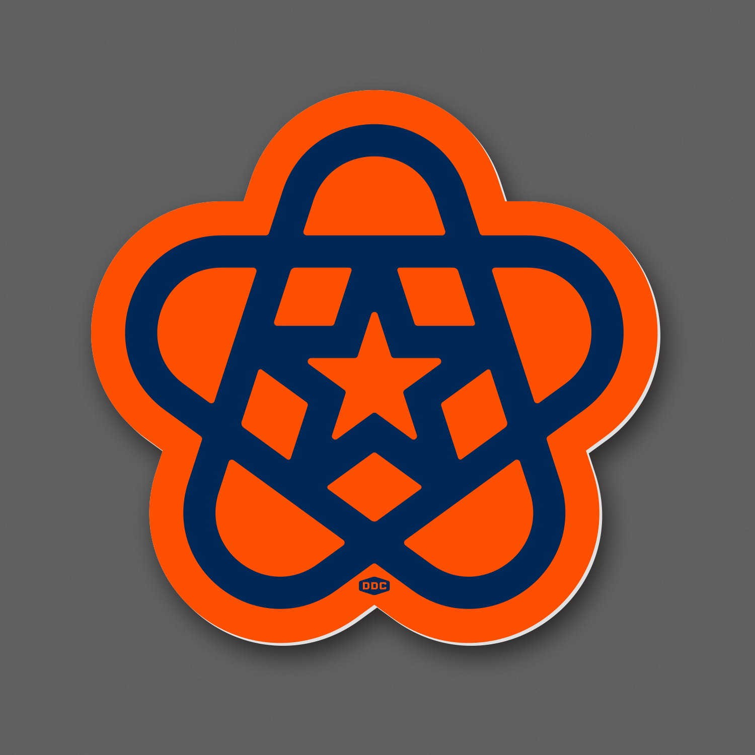 DDC-271 “Star Thing - Orange” Decal