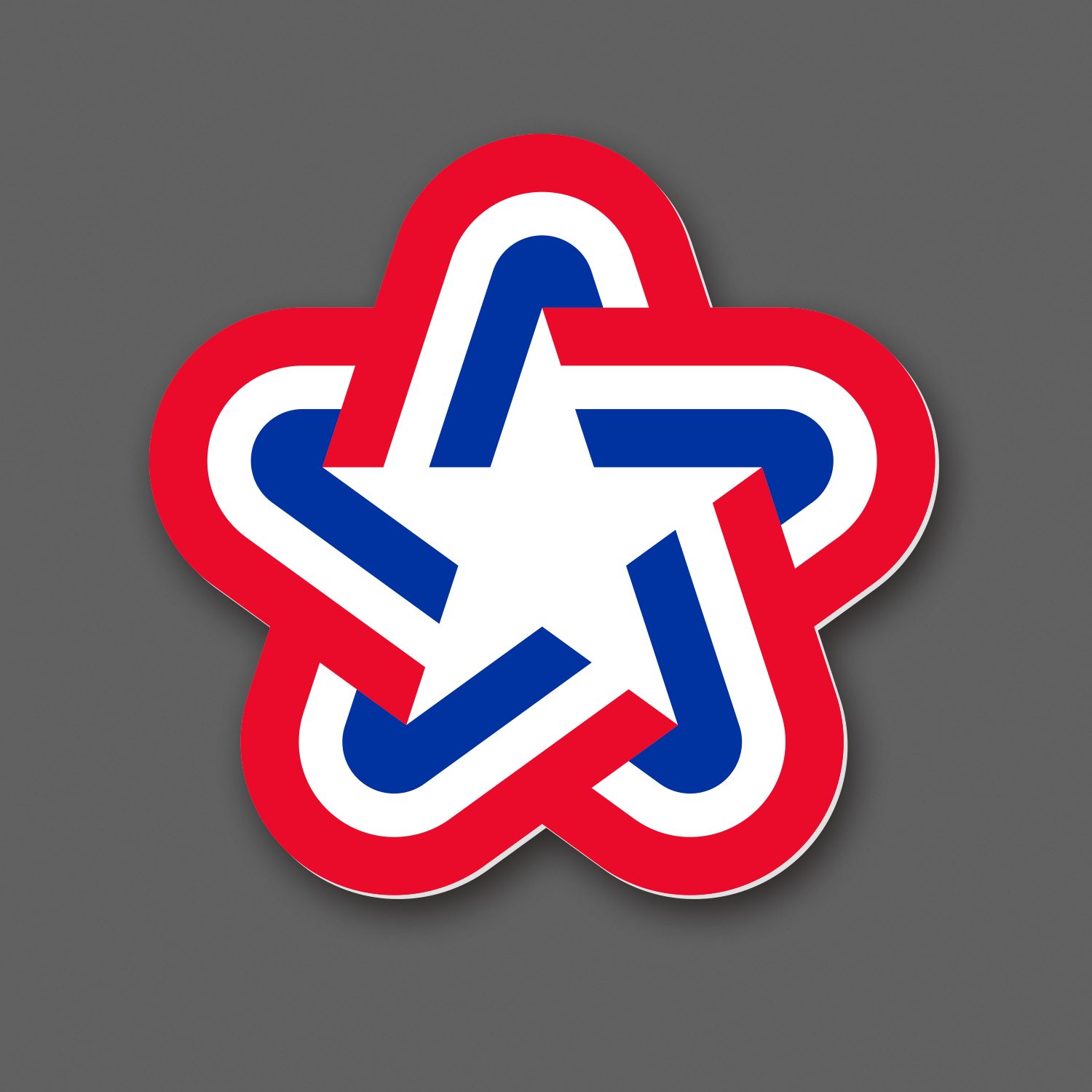 DDC-276 “Bicentennial Star” Decal — Draplin Design Co., North America