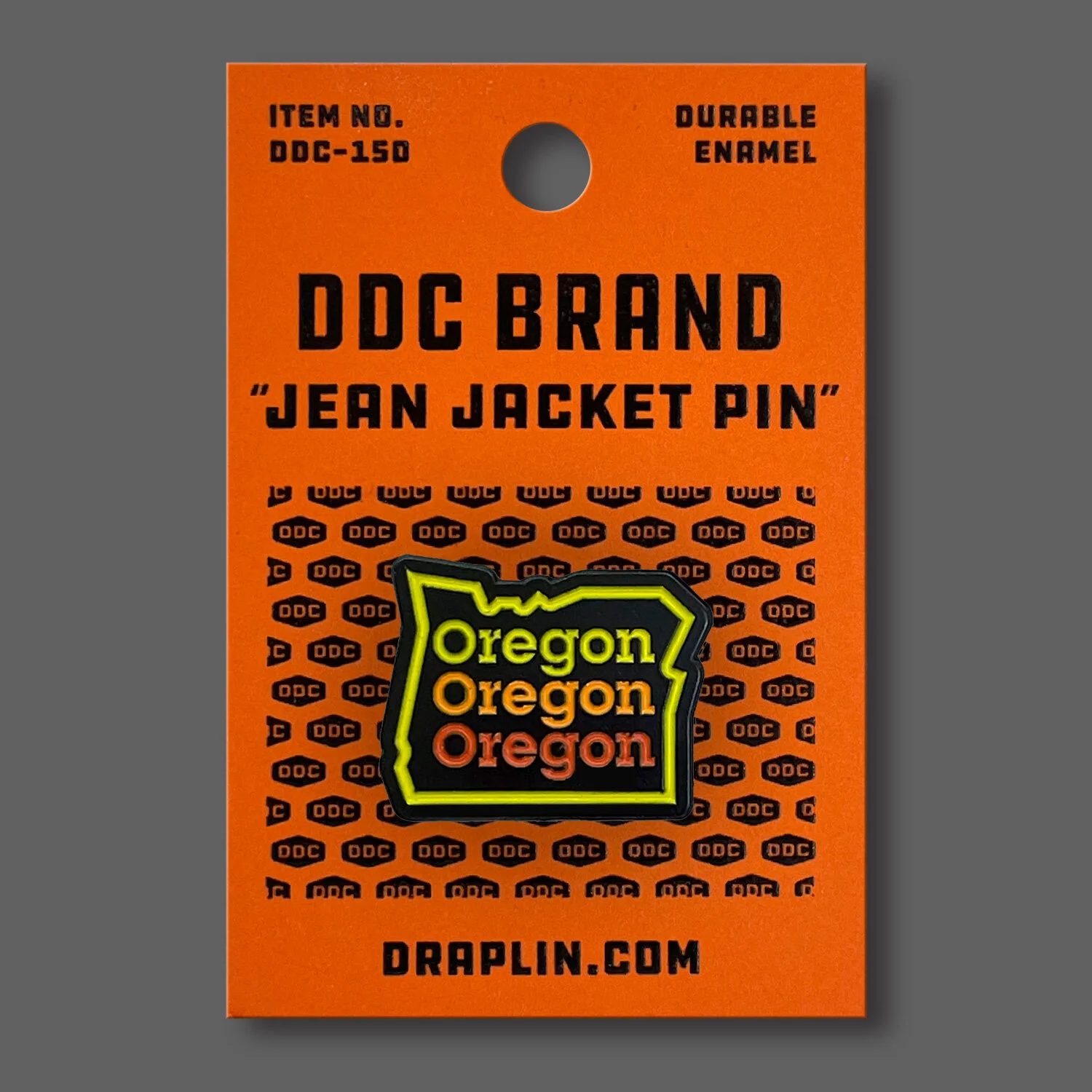 DDC-130 “Oregon Stack” Jean Jacket Pin