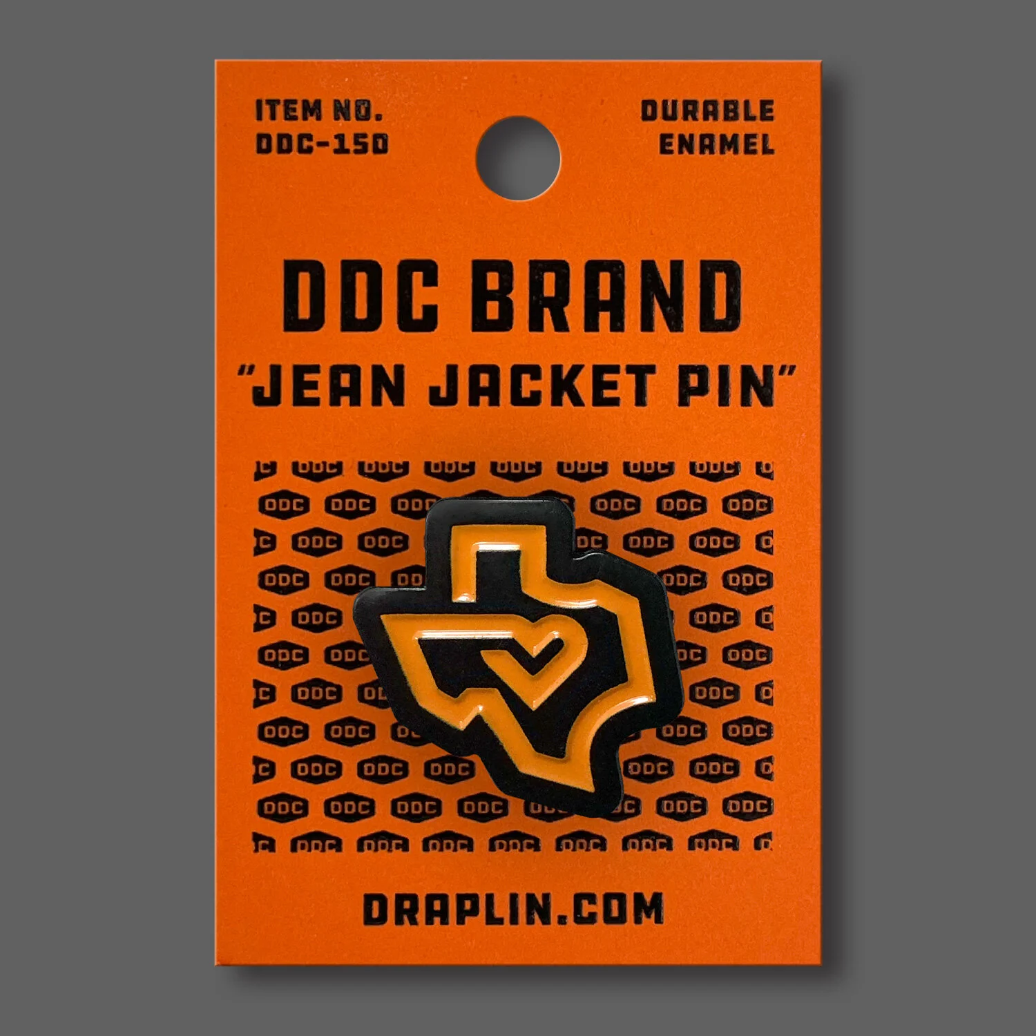 DDC-162 “Texas Love” Jean Jacket Pin