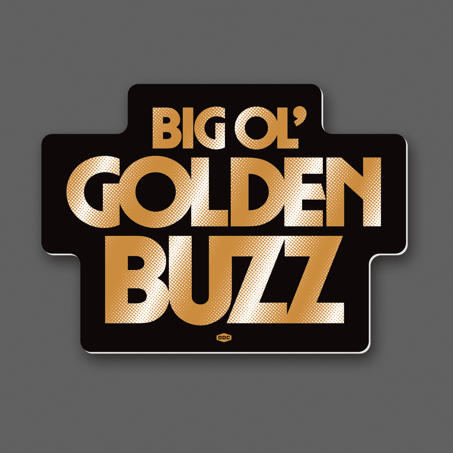 DDC-255 “Big Ol‘ Golden Buzz” Decal