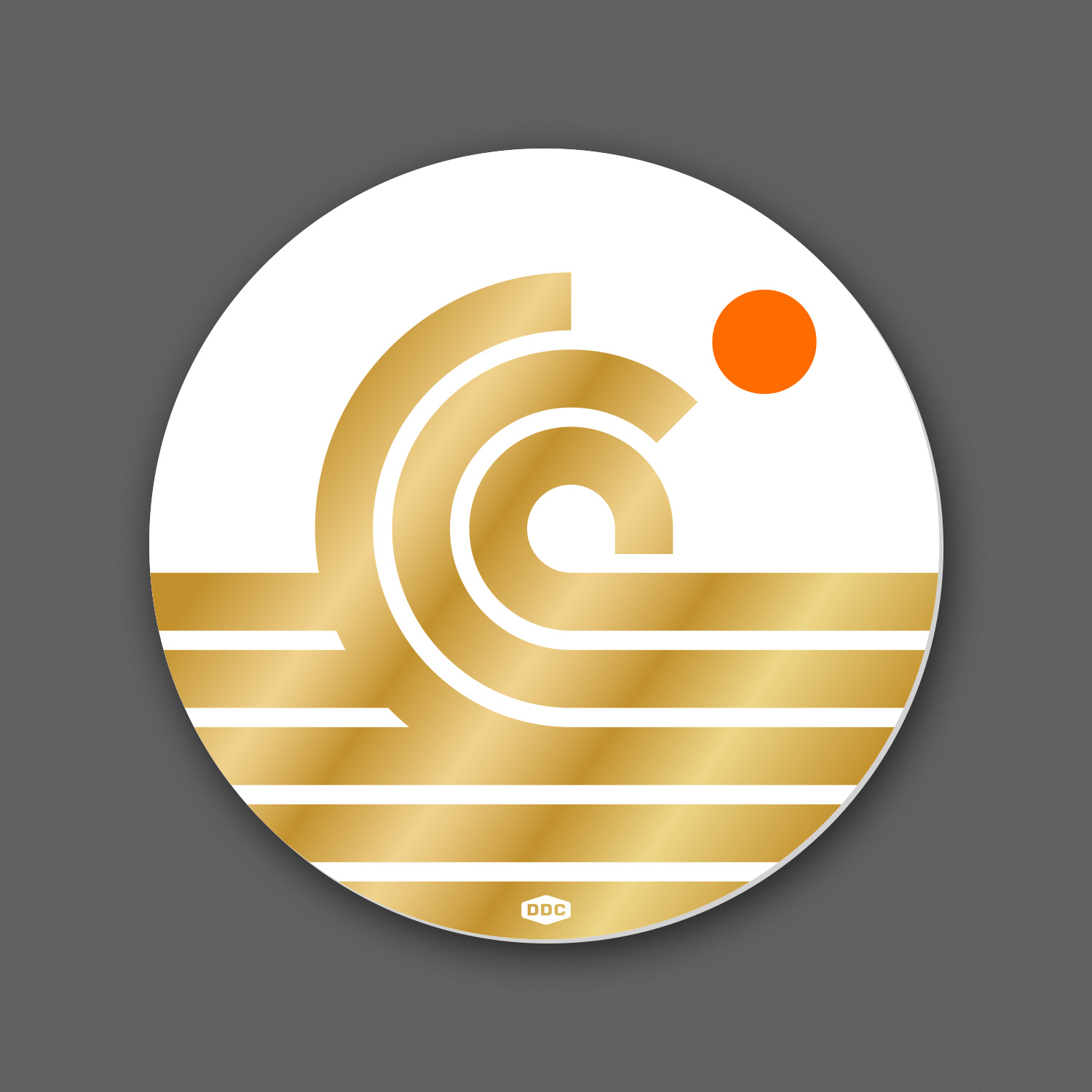DDC-194 “Oceanics - White/Gold” Decal