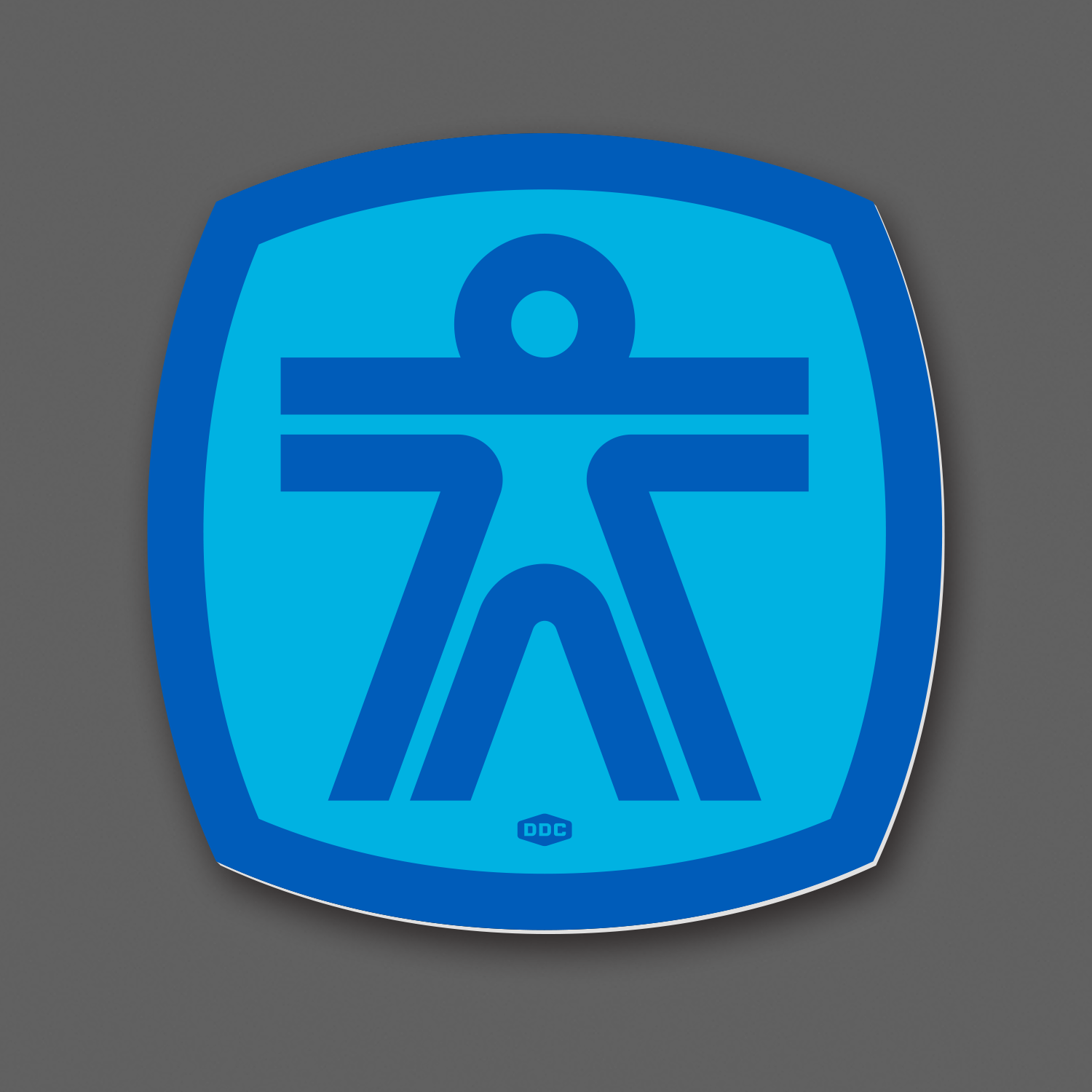 DDC-247 “Human - Blue” Decal