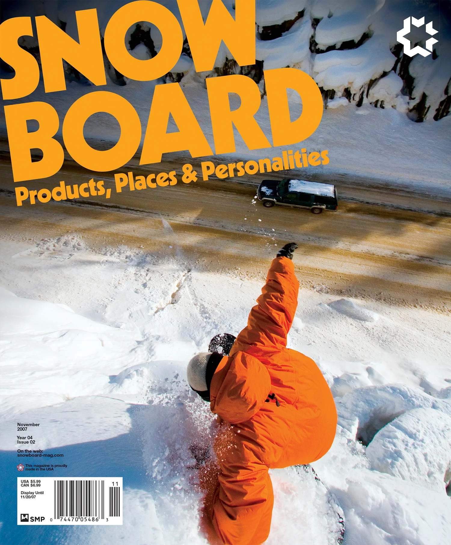 Snow Square Format Snowboard Magazine Logo