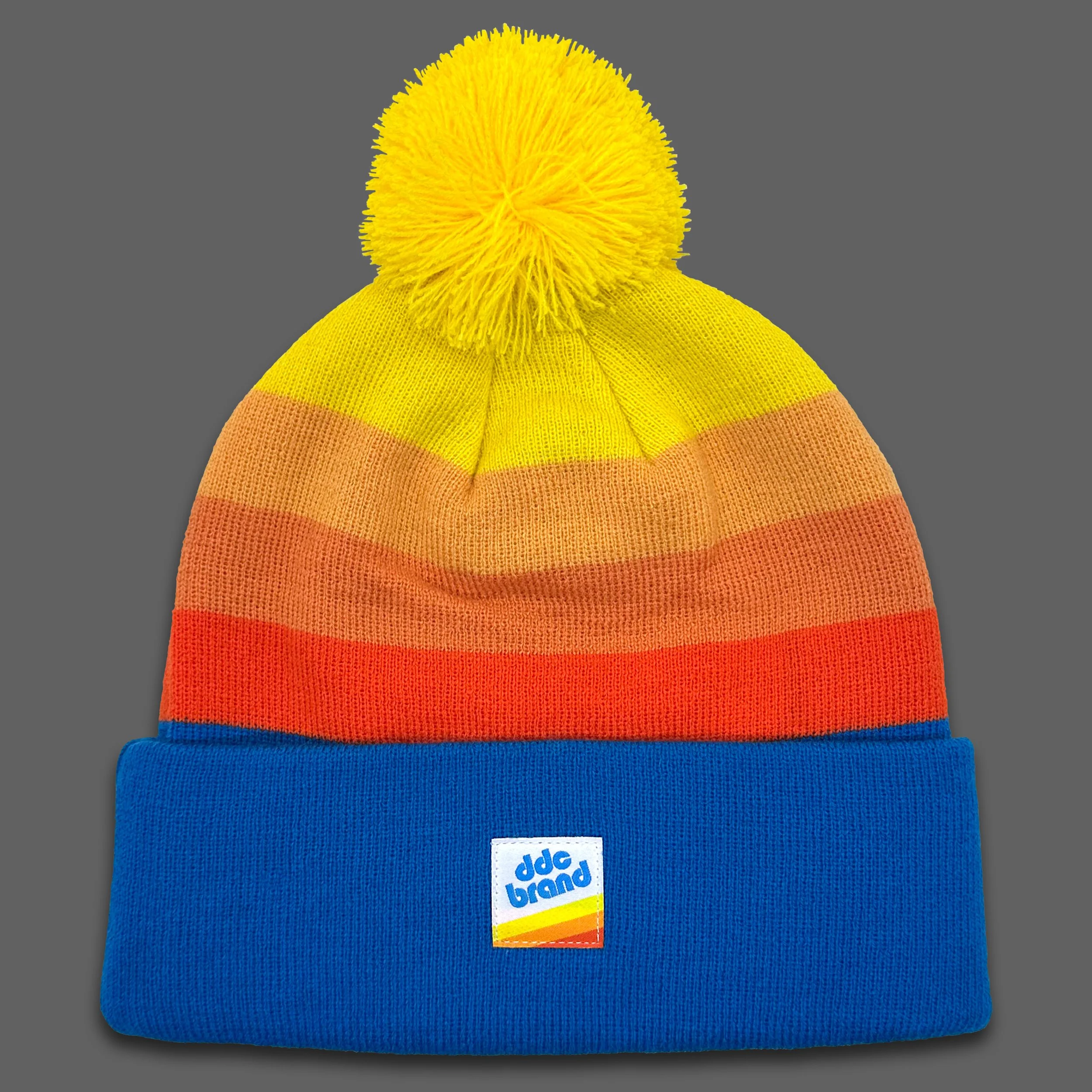 DDC-346 “Thick Lines Beanie - Sunrays”