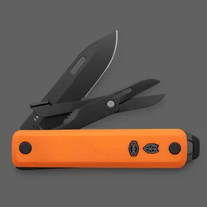 Ladelle 41168 Presine Da Cucina 2 Pezzi - Eco Recycled Dash Orange, In Cotone, Design Moderno Per Cucinare E Forno - 2