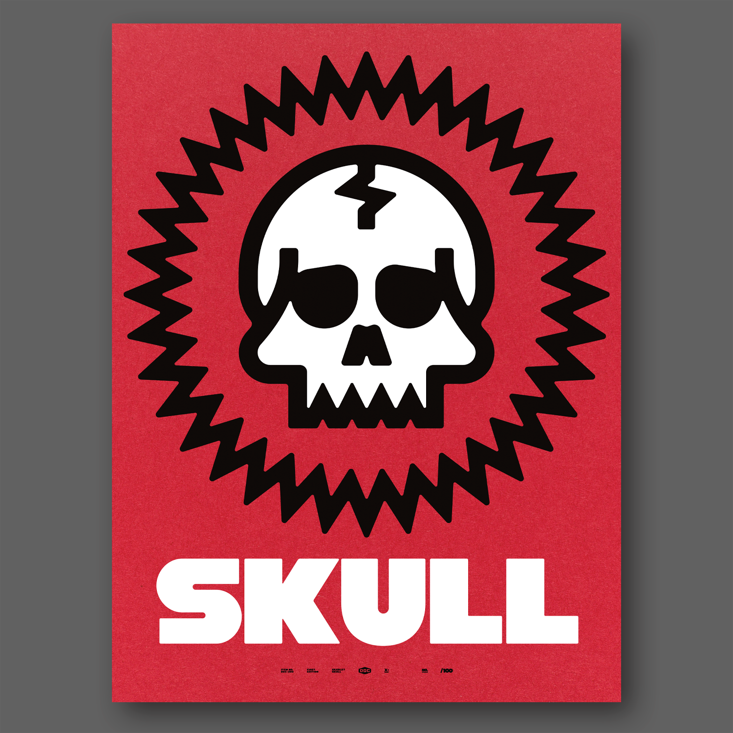 DDC-290 “Skarlet Skull” Poster