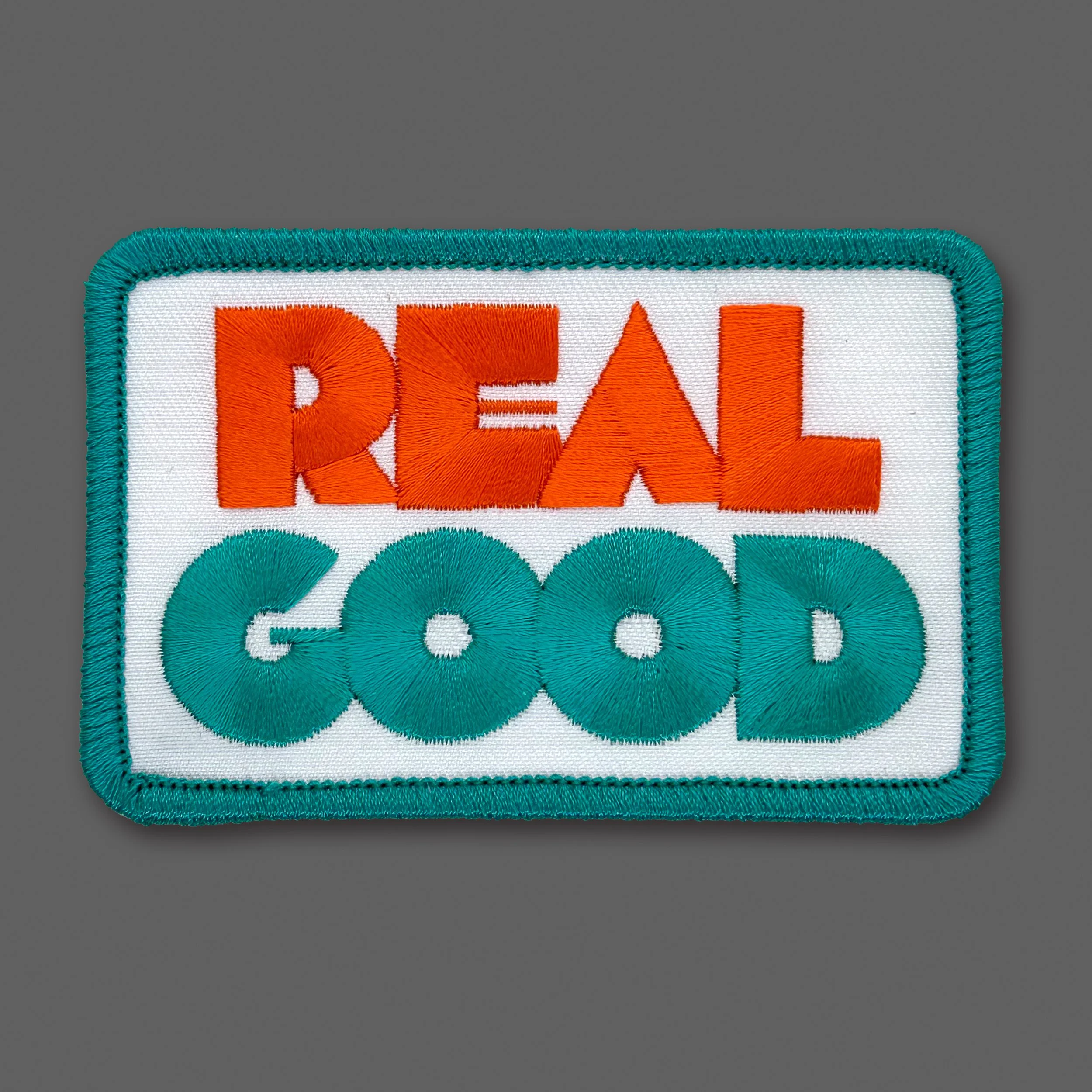 DDC-365 “Real Good - White” Souvenir Patch