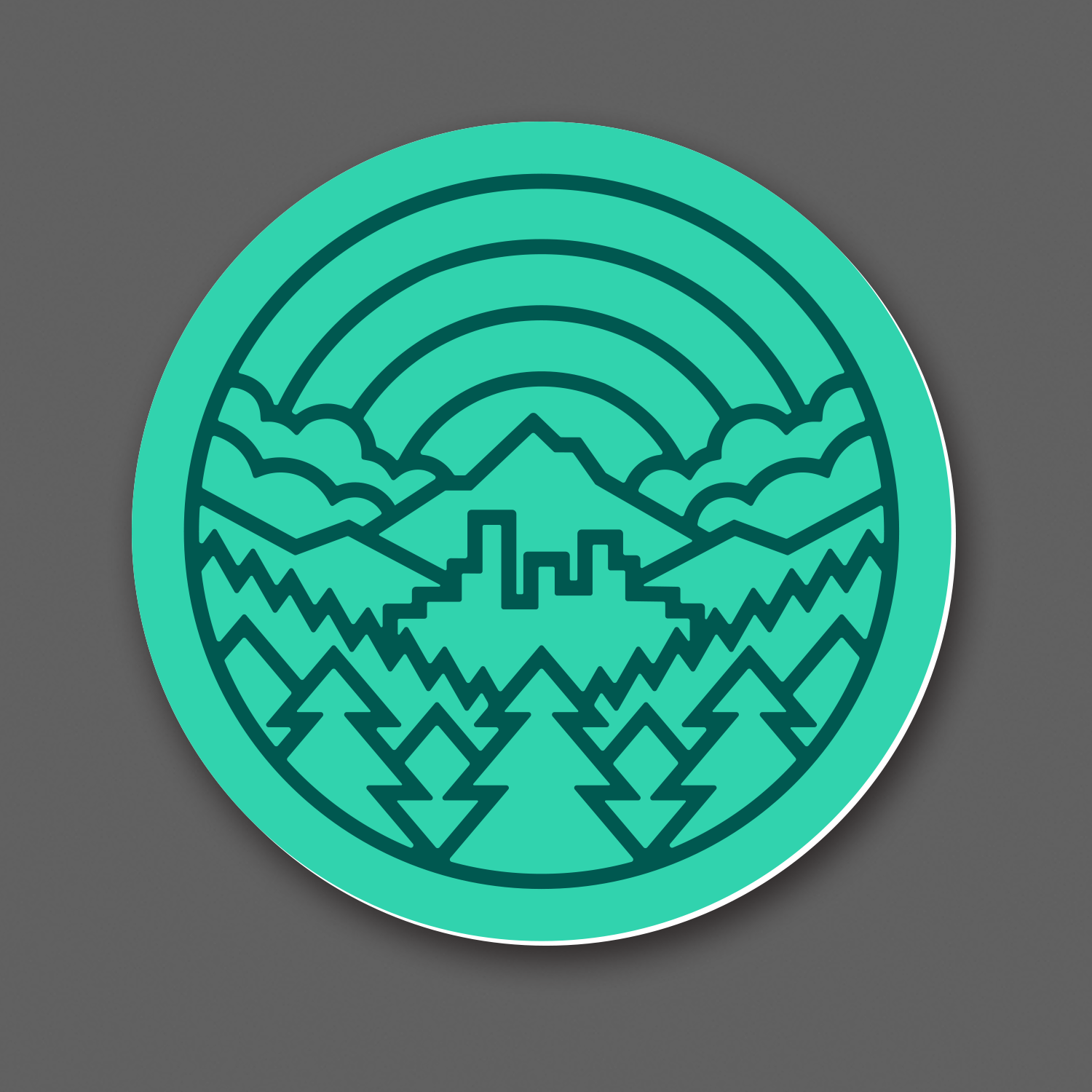 DDC-128 “Perfectly Portland - Mint” Decal