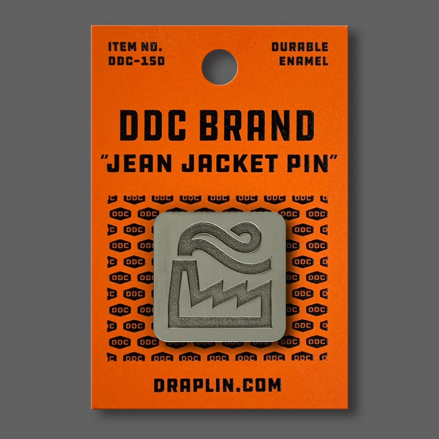 DDC-347 “Fuming Factory” Jean Jacket Pin