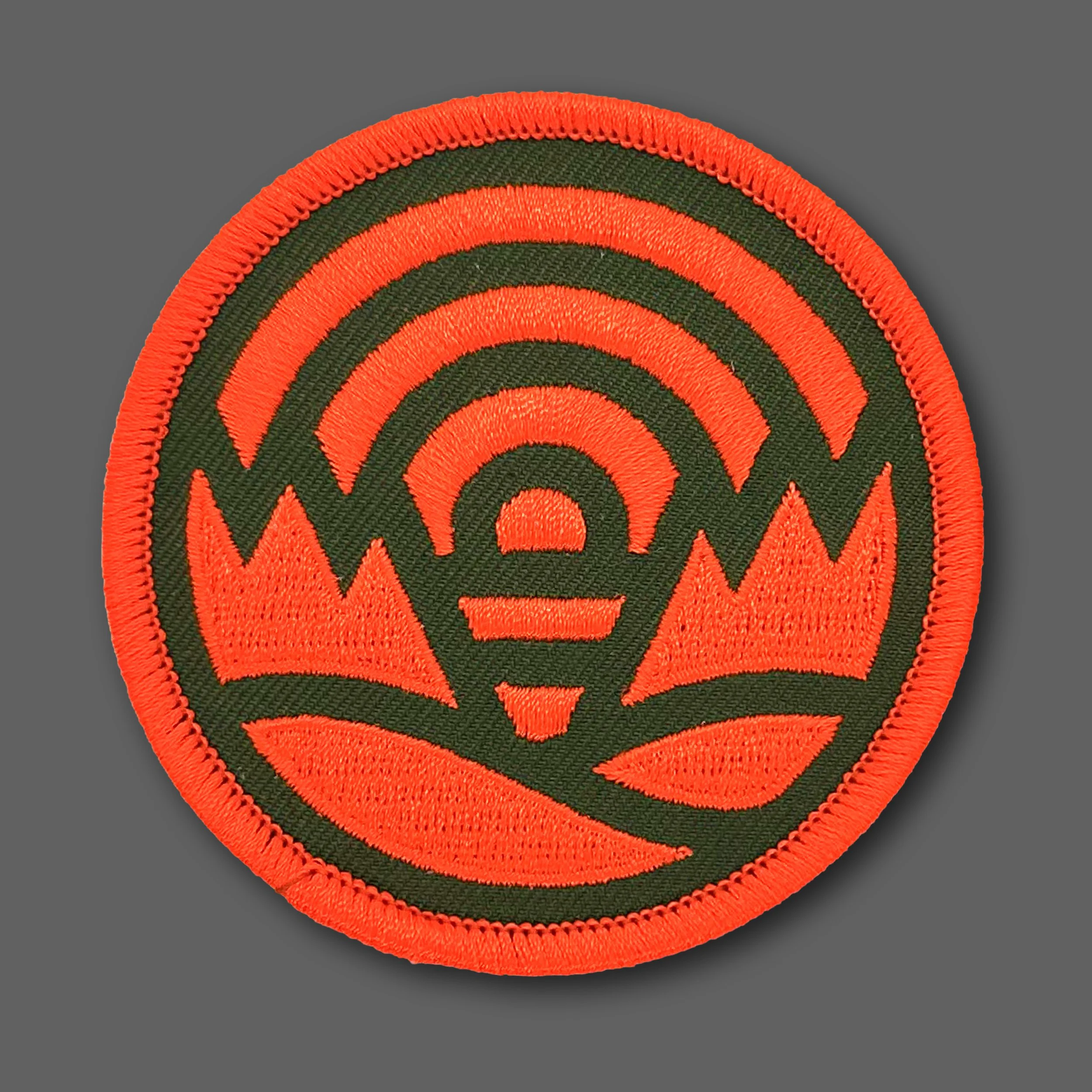 DDC-156 “Wilds - Olive/Fluor Orange” Souvenir Patch