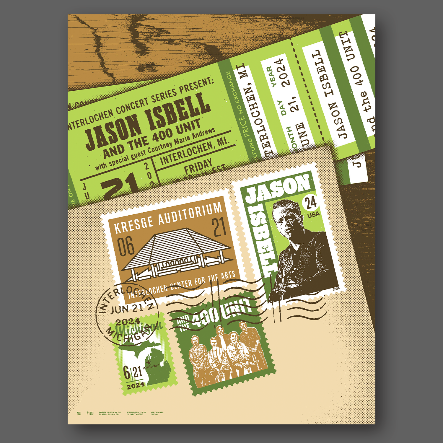DDC-057 “Jason Isbell, Interlochen, 6/21/2024” Poster