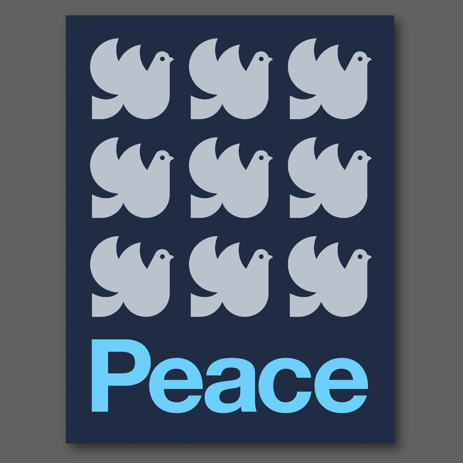 DDC-169 “Peace Doves” Poster