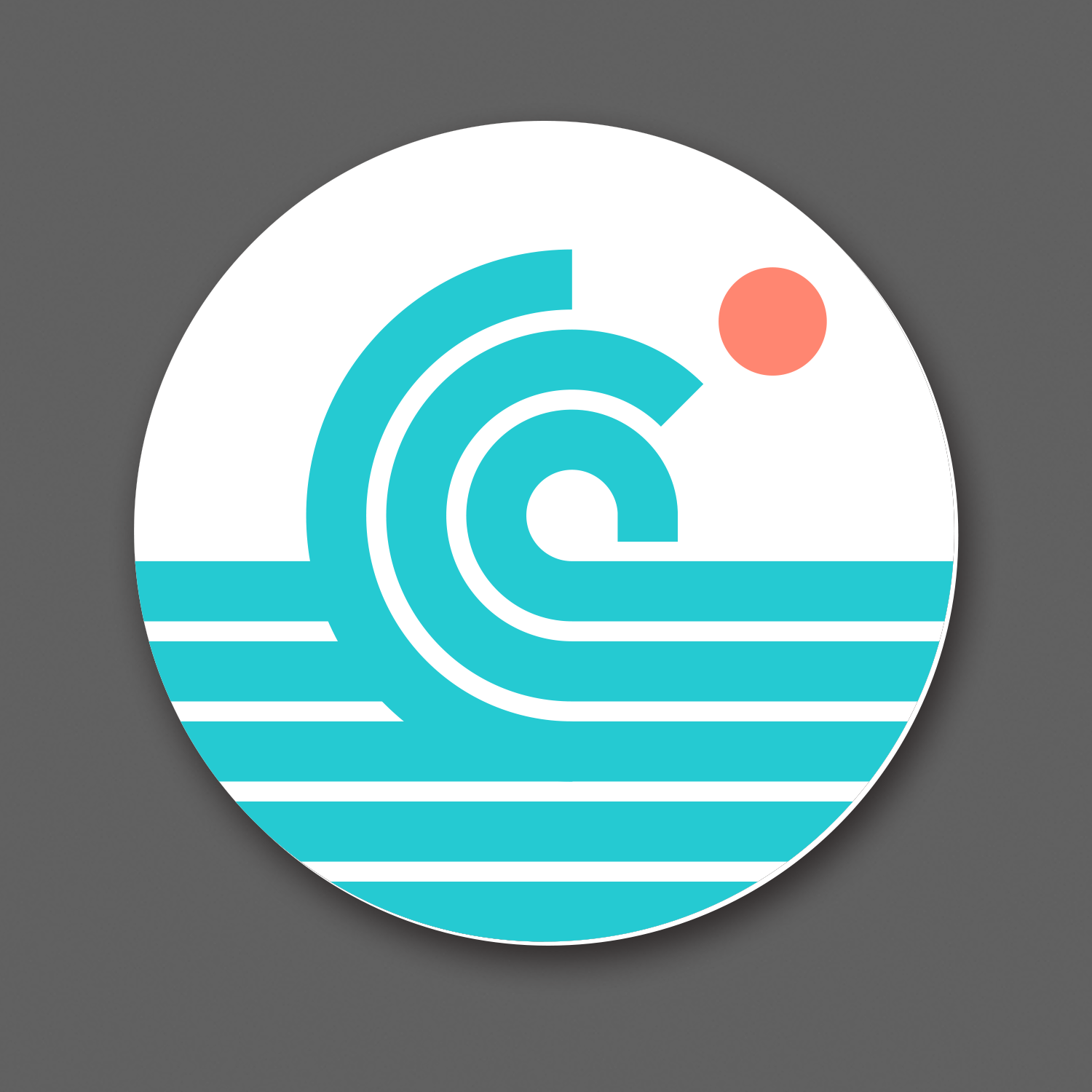 DDC-194 “Oceanics - White/Turquoise” Decal