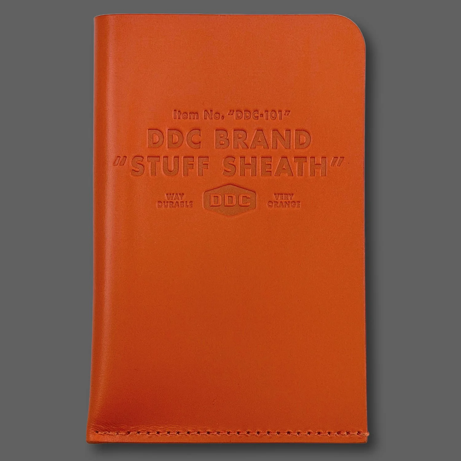 DDC-101 “DDC Stuff Sheath - Orange”