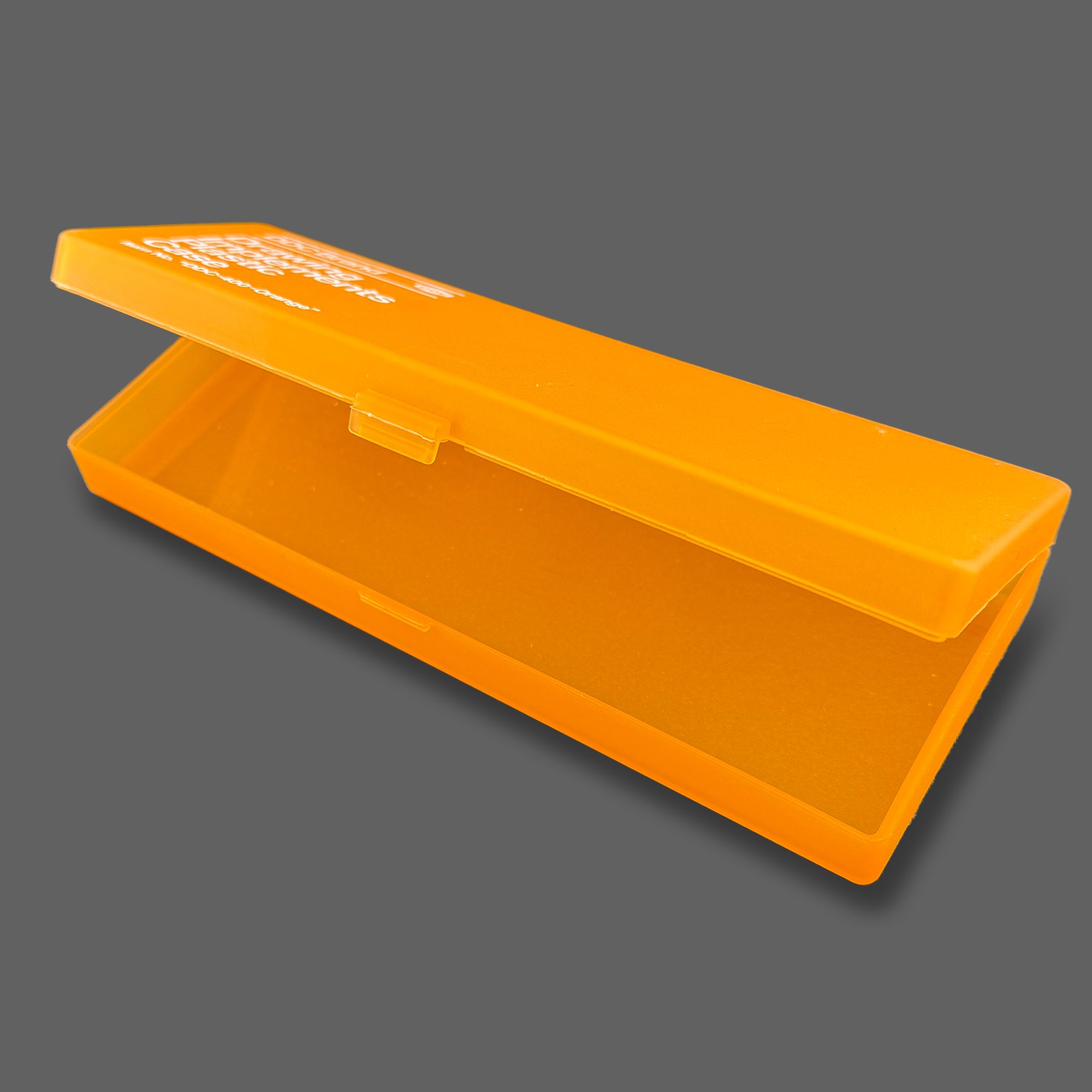 ddc-400_drawing_implements_plastic_case_orange_opened.jpg