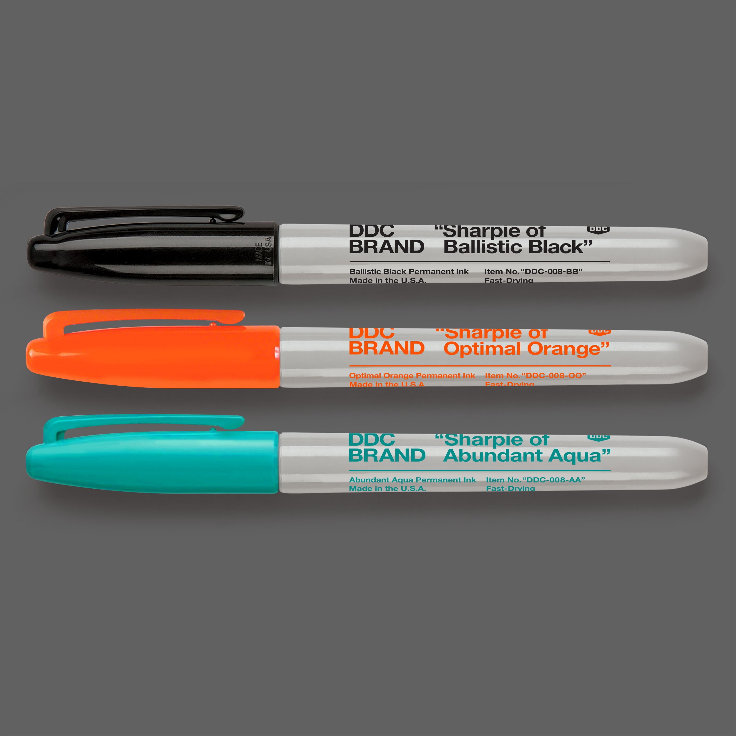 ddc-008_sharpie_three-pack_black_orange_aqua.jpg