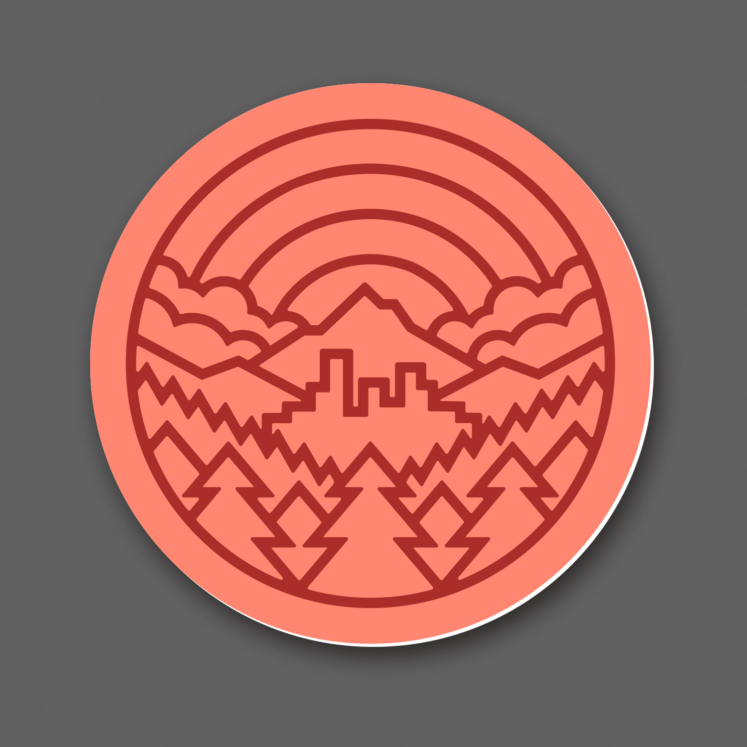 DDC-128 “Perfectly Portland - Teaberry” Decal